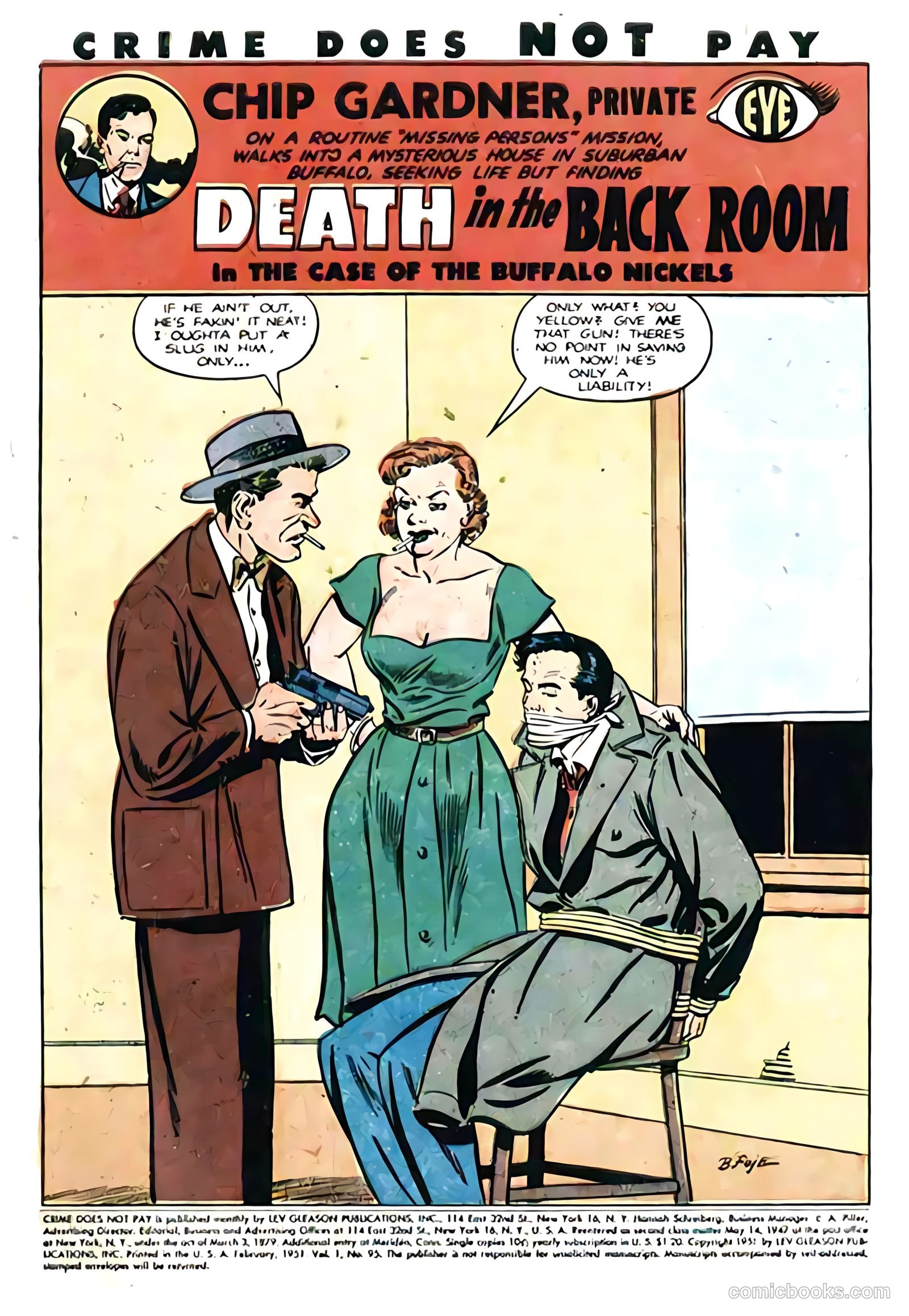 Crime Does Not Pay #95 (1951) — page 3 of 53