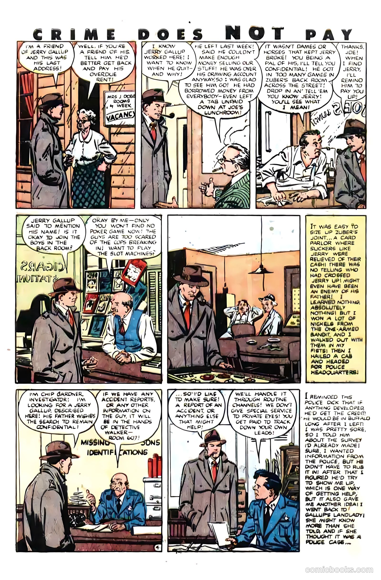 Crime Does Not Pay #95 (1951) — page 6 of 53