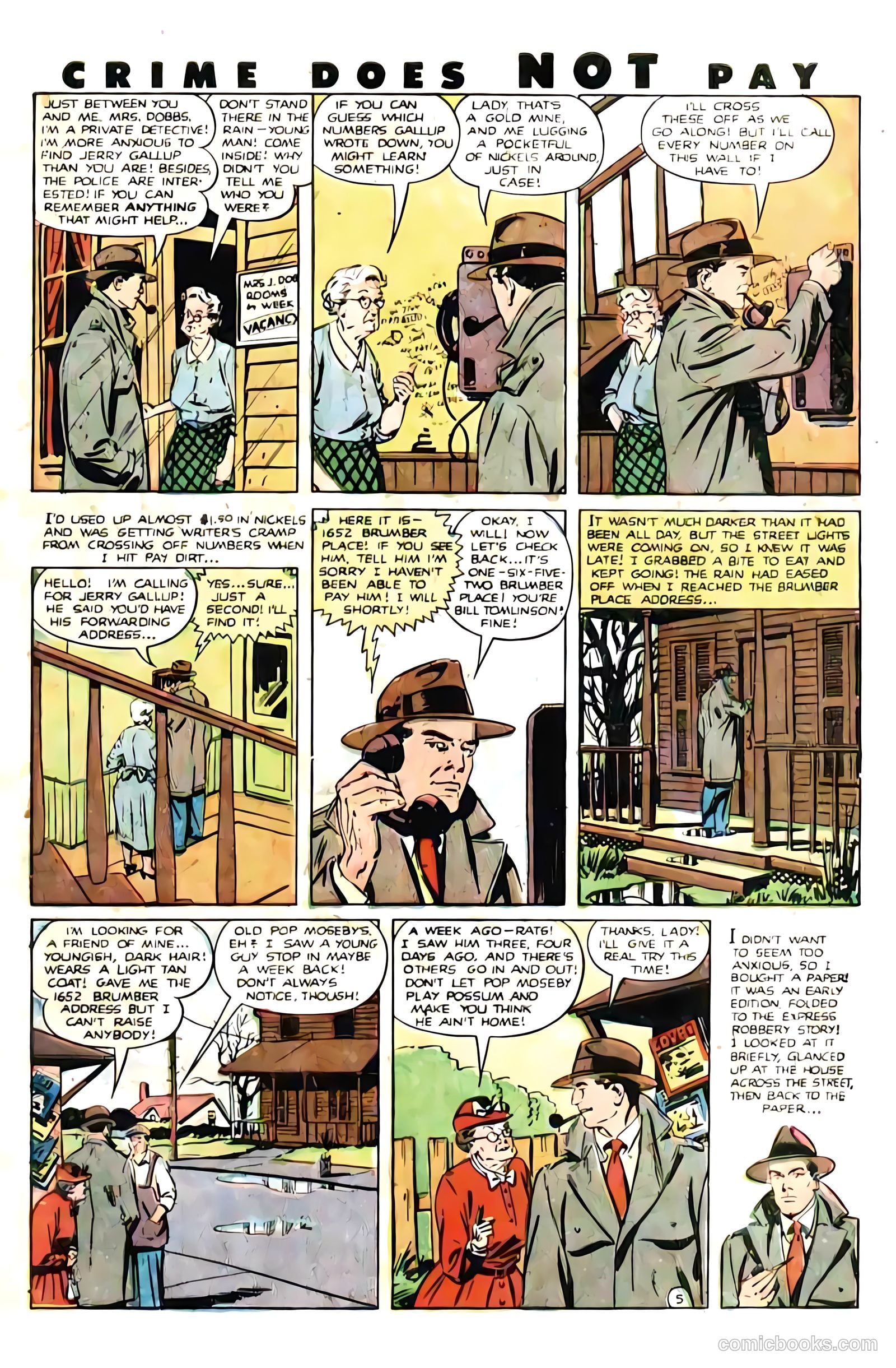 Crime Does Not Pay #95 (1951) — page 7 of 53