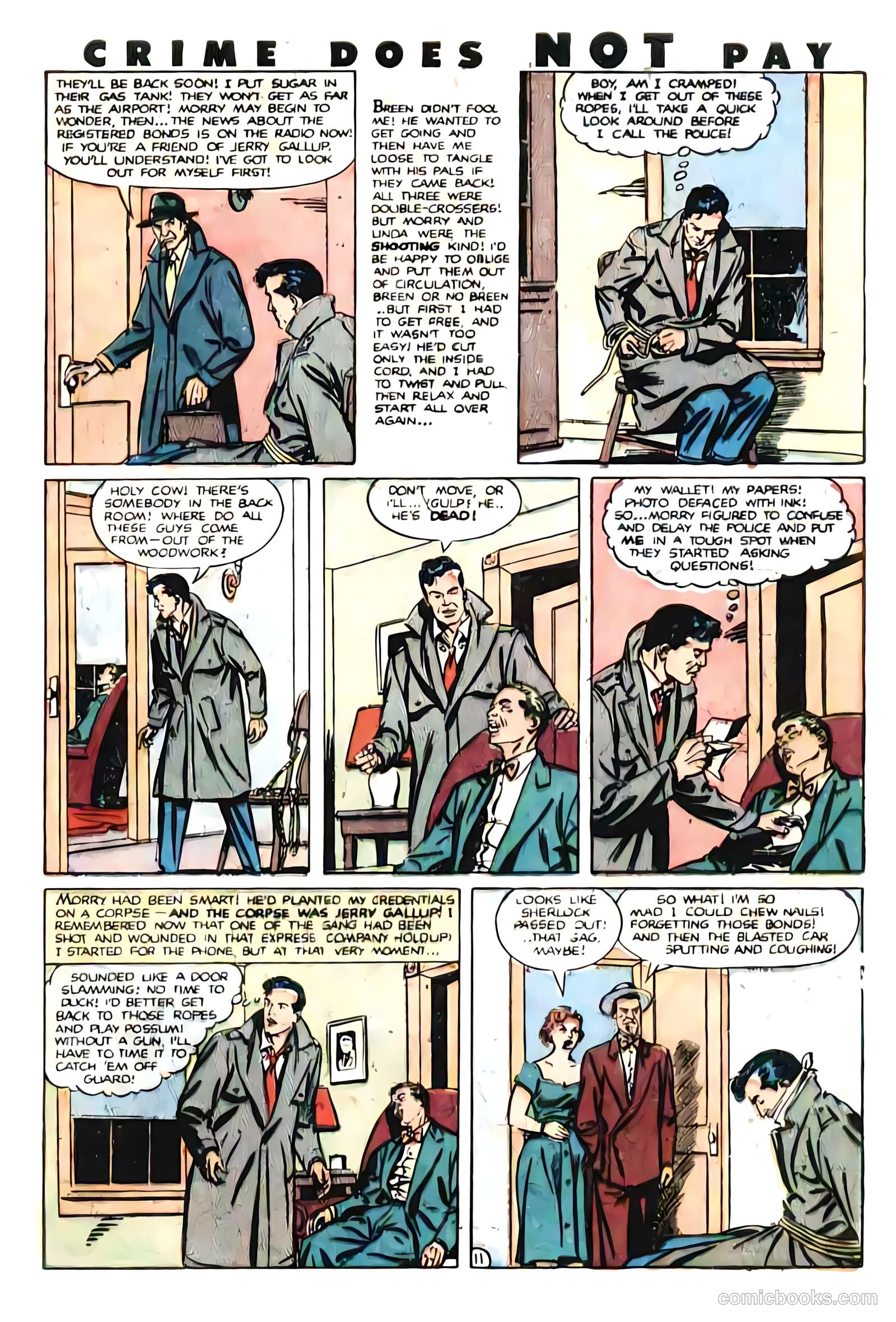 Crime Does Not Pay #95 (1951) — page 13 of 53