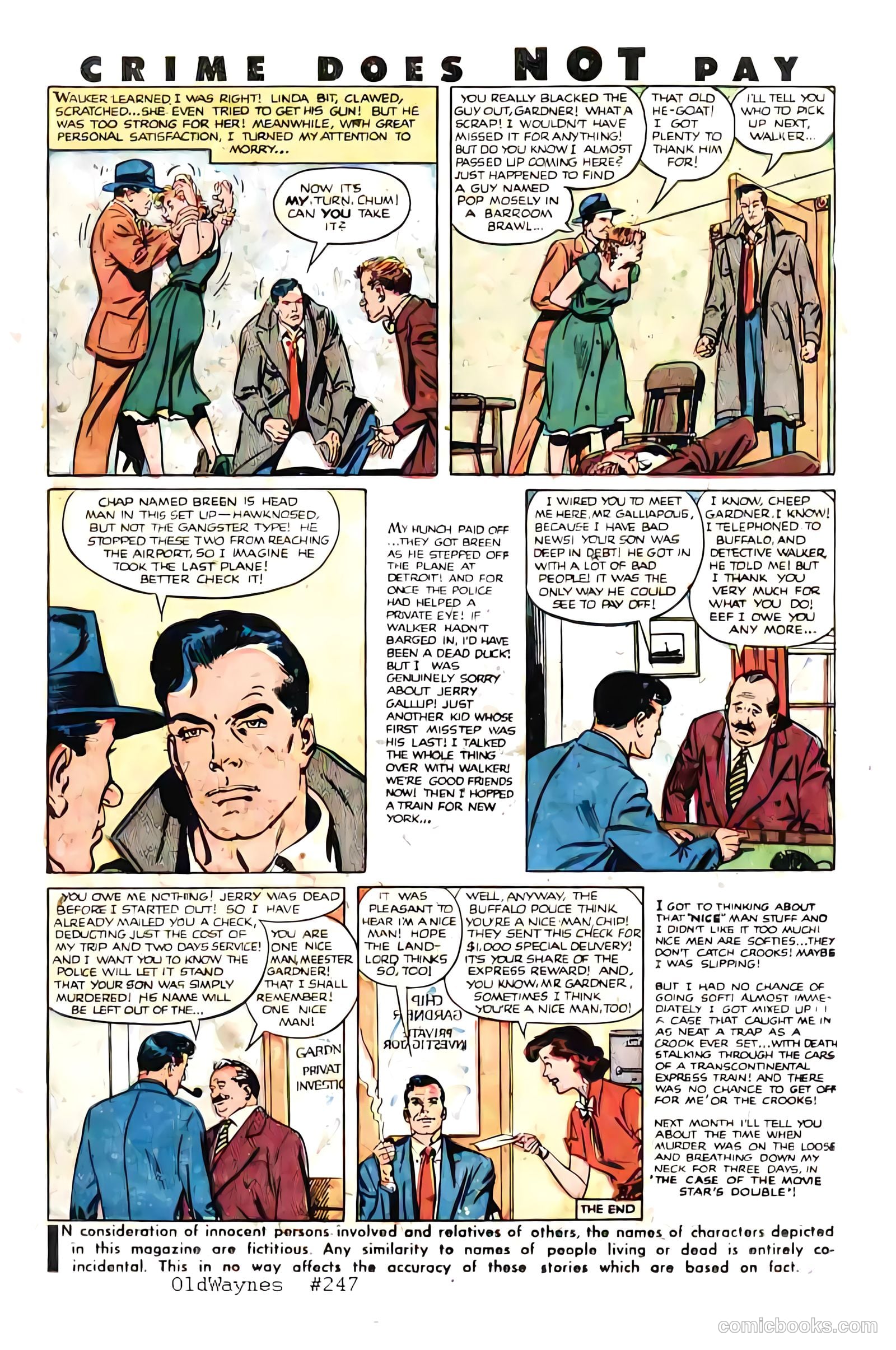 Crime Does Not Pay #95 (1951) — page 16 of 53
