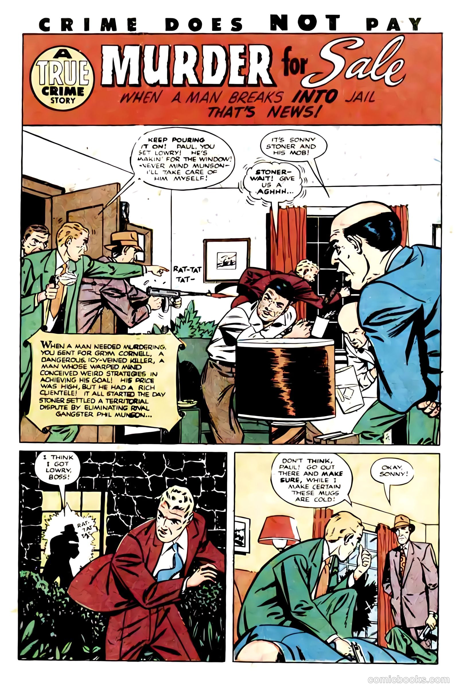 Crime Does Not Pay #95 (1951) — page 20 of 53