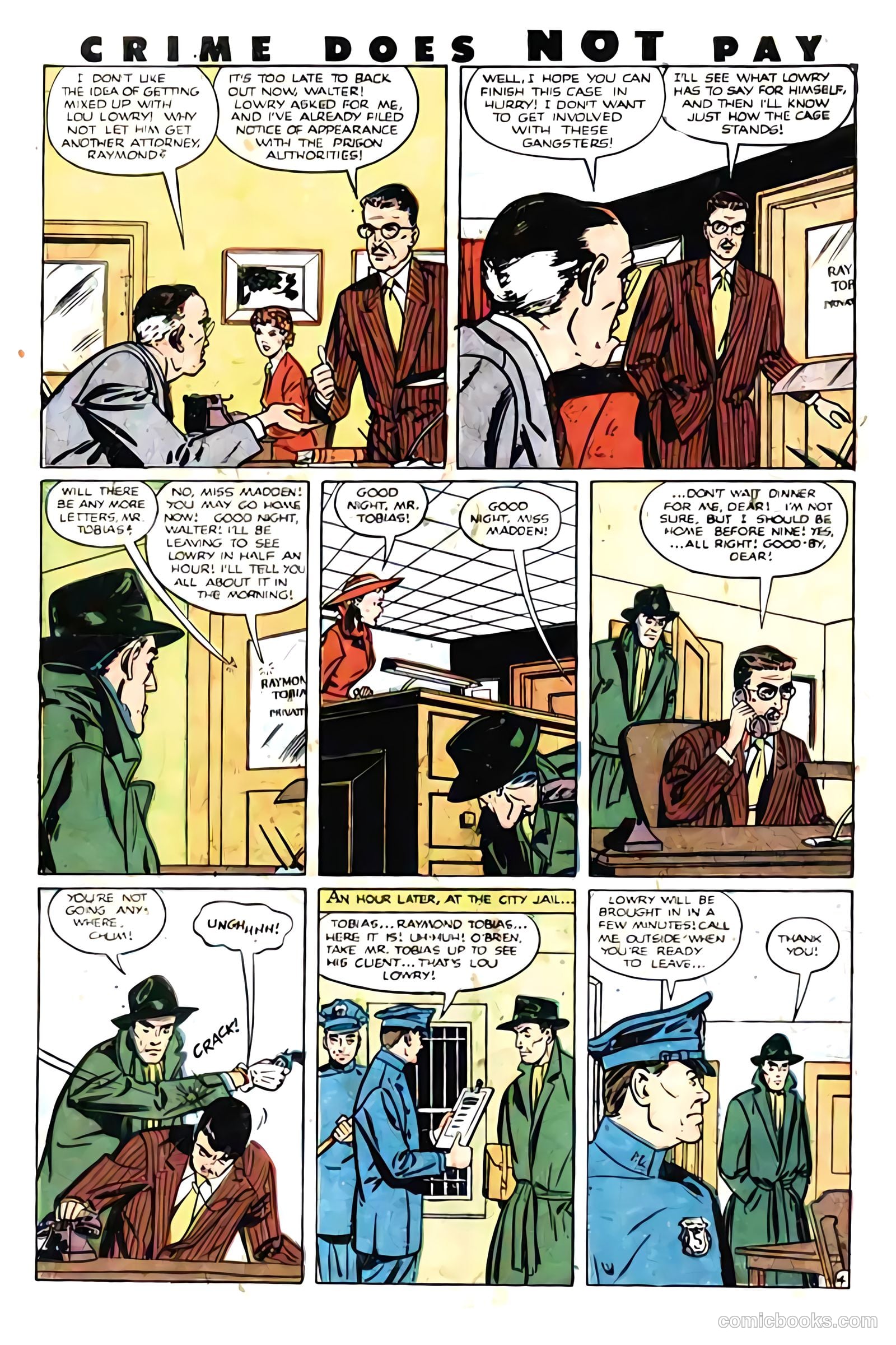 Crime Does Not Pay #95 (1951) — page 23 of 53
