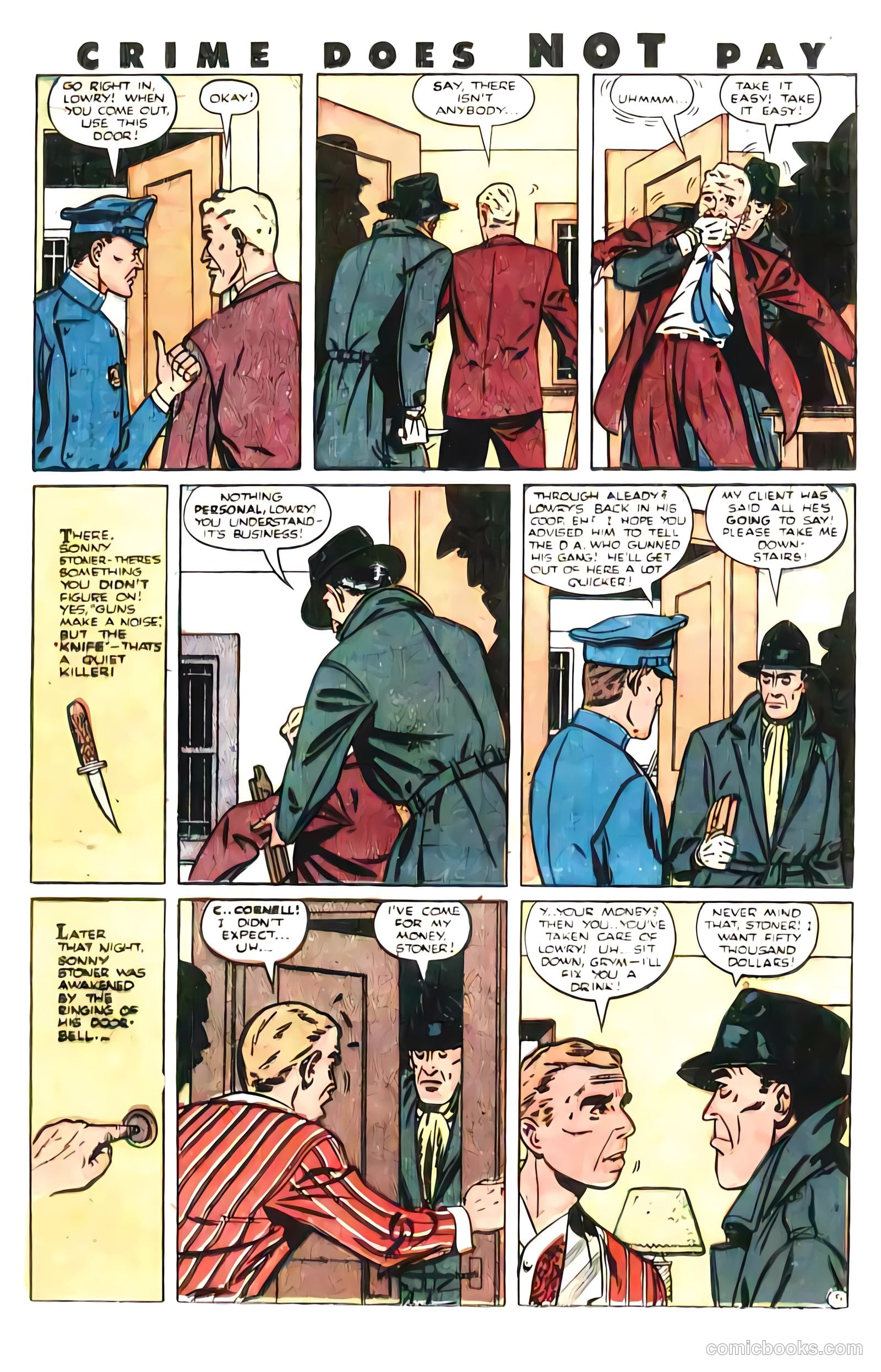 Crime Does Not Pay #95 (1951) — page 24 of 53