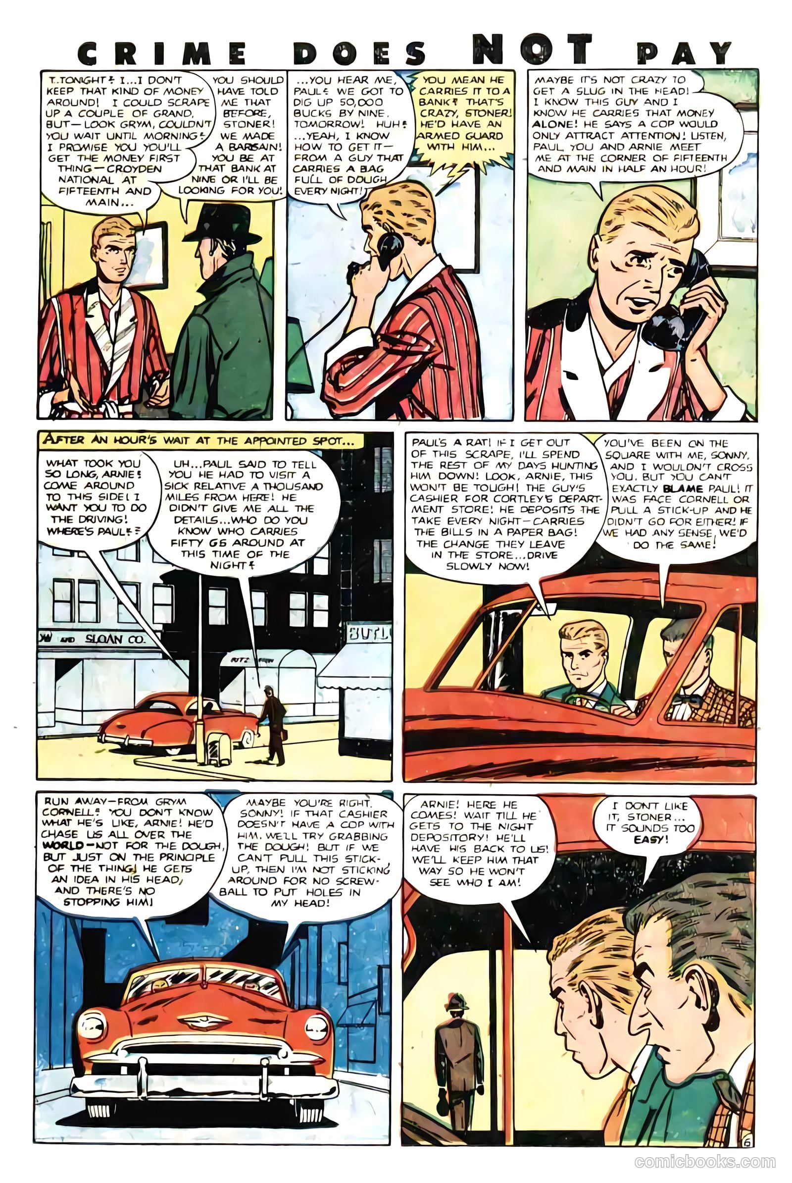 Crime Does Not Pay #95 (1951) — page 25 of 53