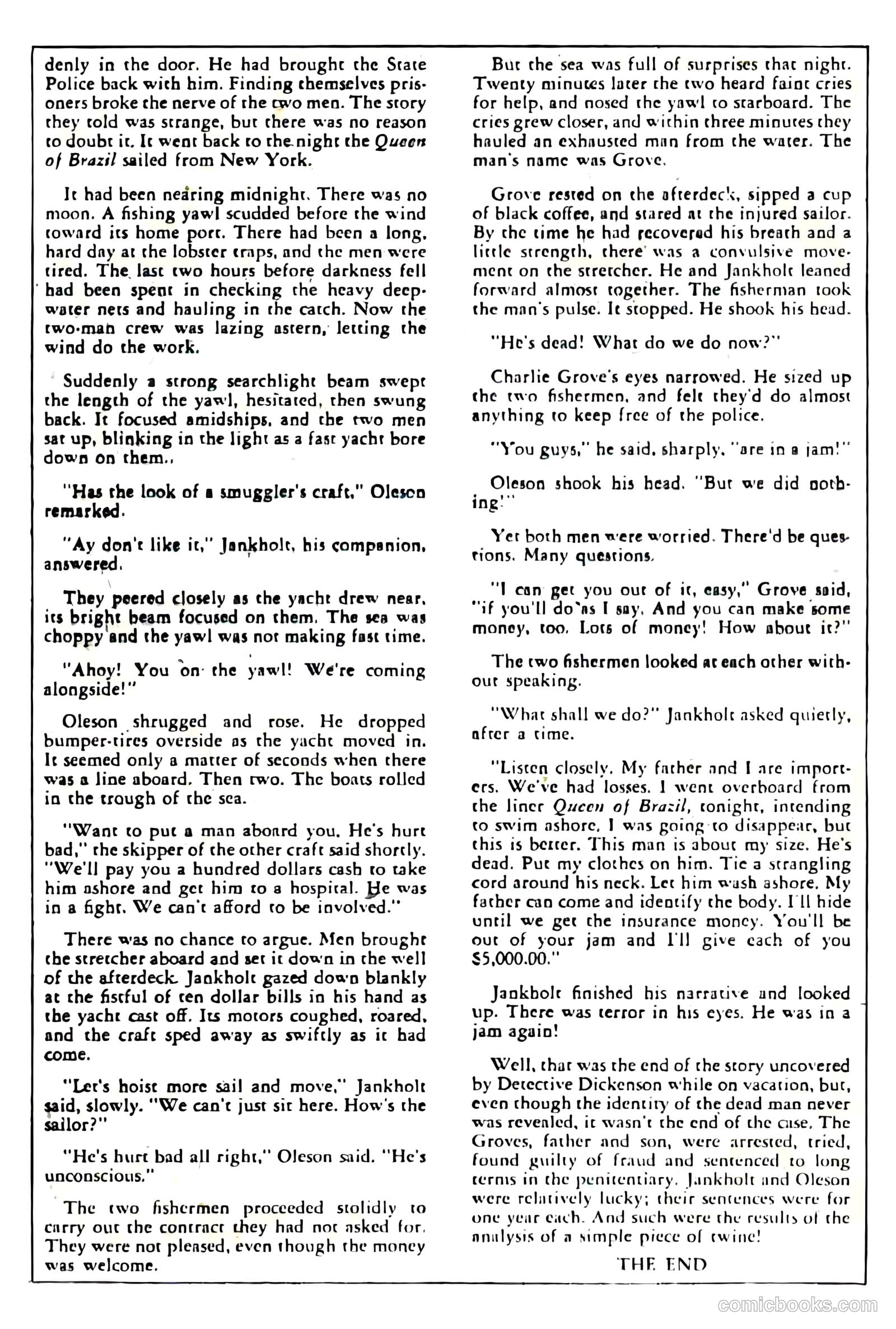 Crime Does Not Pay #95 (1951) — page 31 of 53