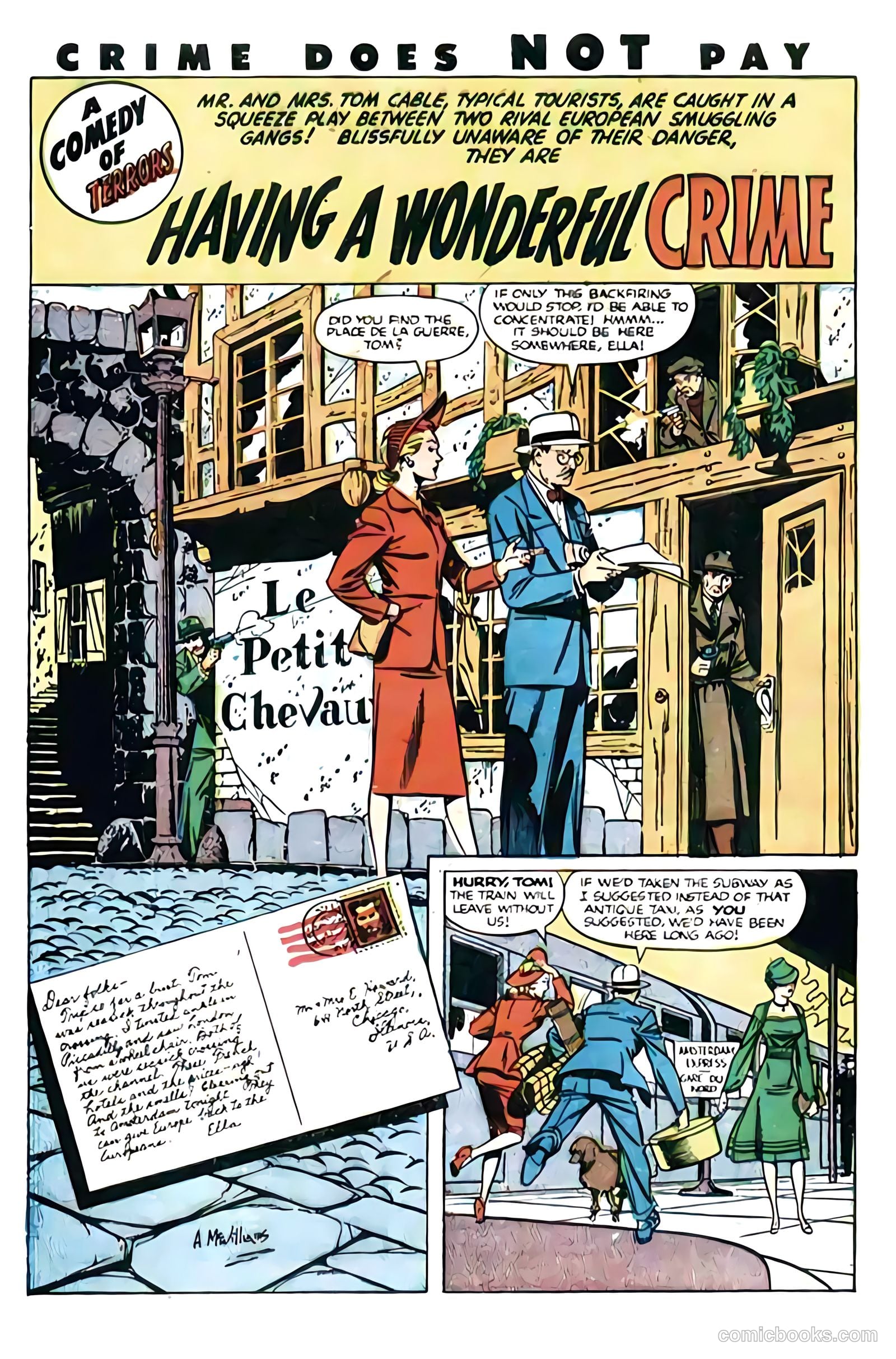 Crime Does Not Pay #95 (1951) — page 33 of 53