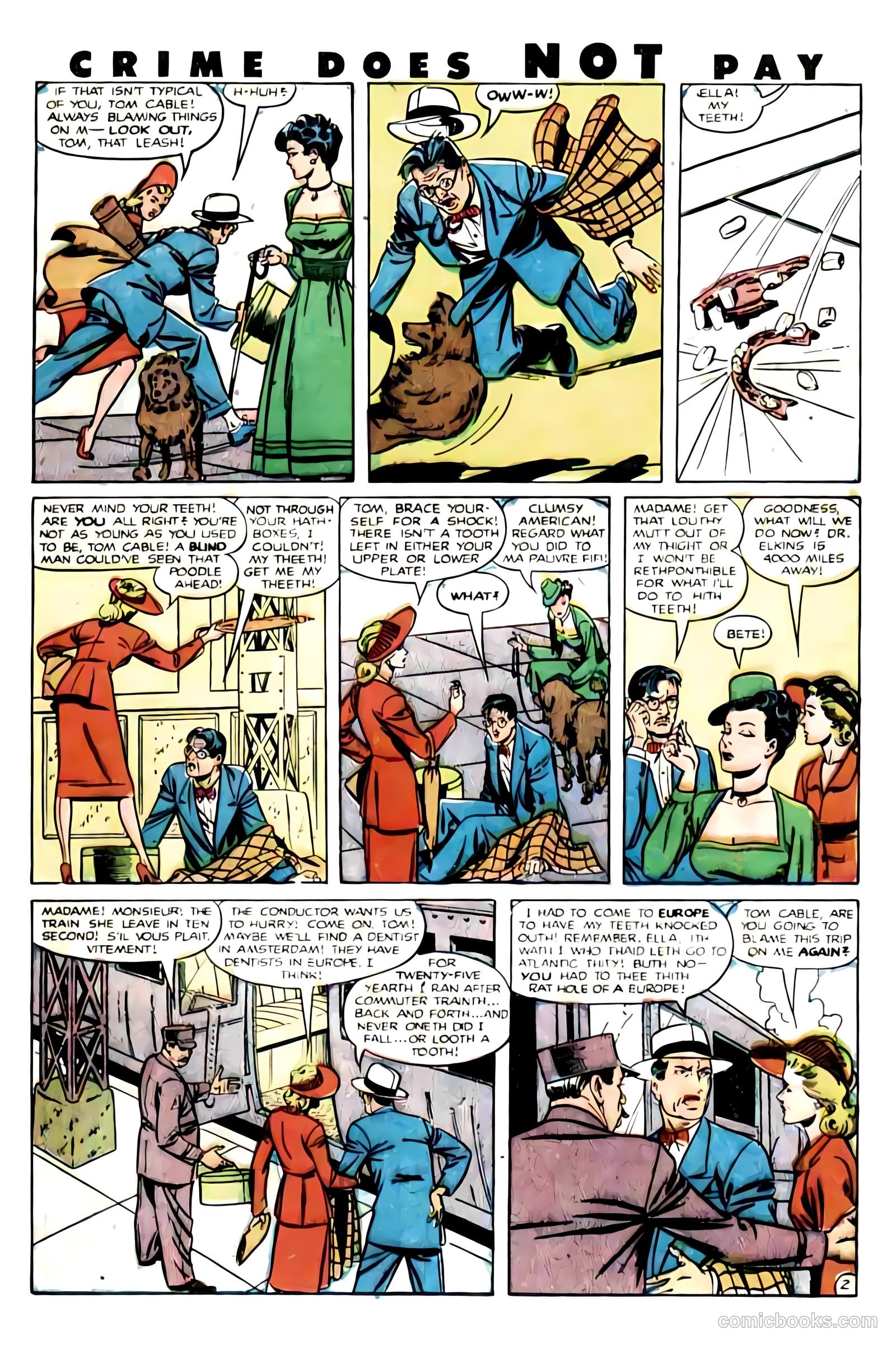 Crime Does Not Pay #95 (1951) — page 34 of 53
