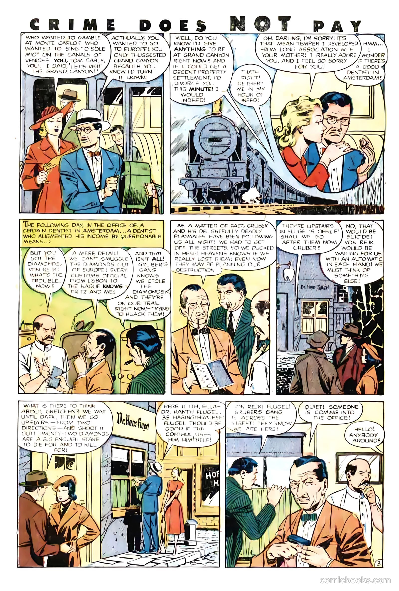 Crime Does Not Pay #95 (1951) — page 35 of 53
