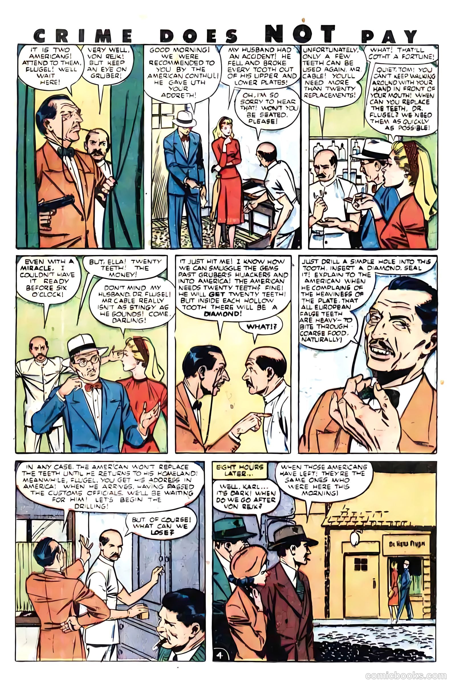 Crime Does Not Pay #95 (1951) — page 36 of 53