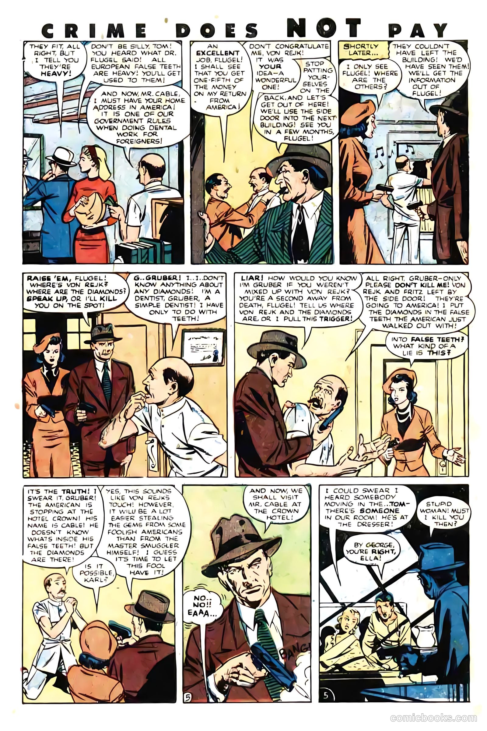 Crime Does Not Pay #95 (1951) — page 37 of 53