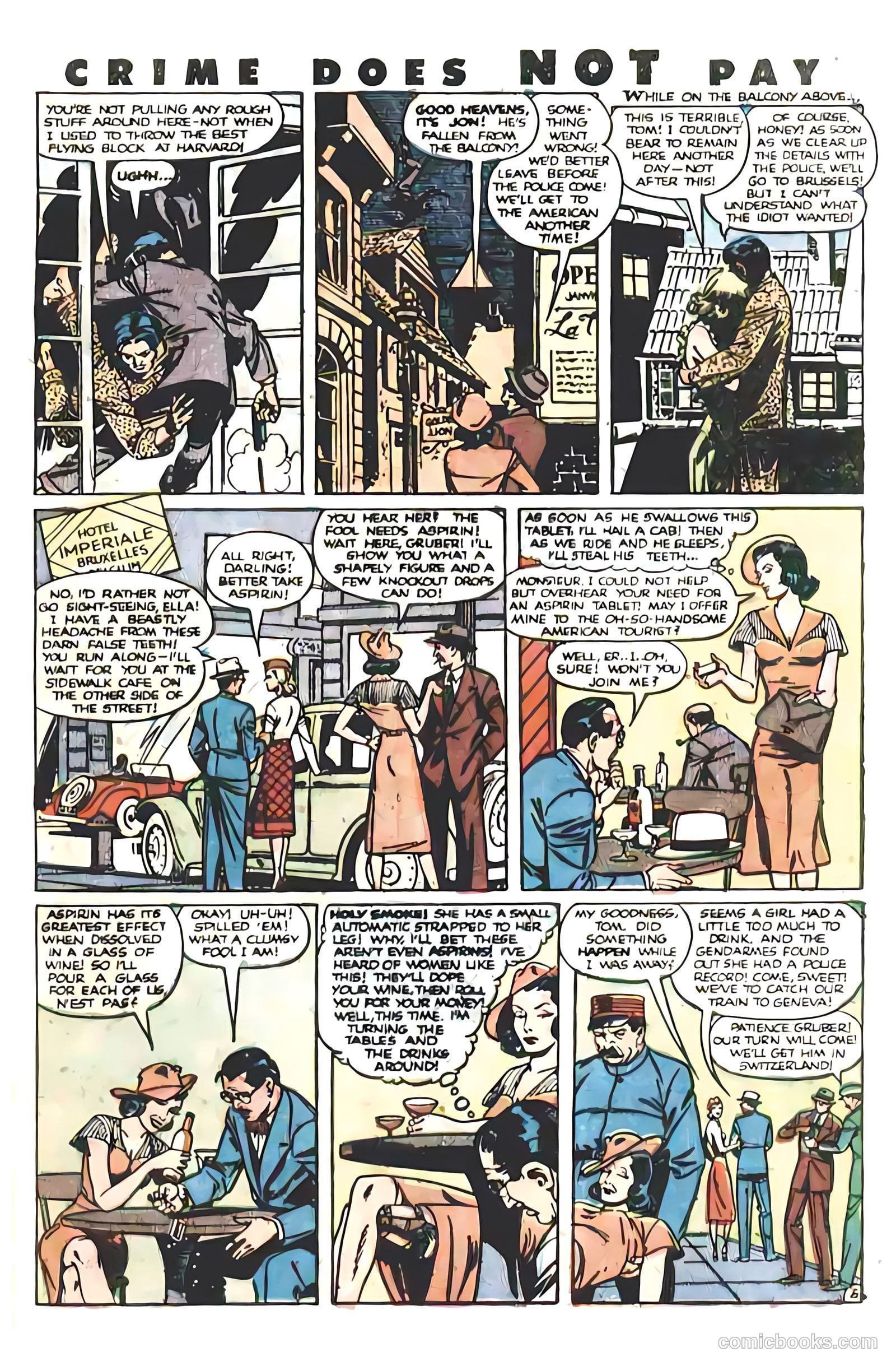 Crime Does Not Pay #95 (1951) — page 38 of 53