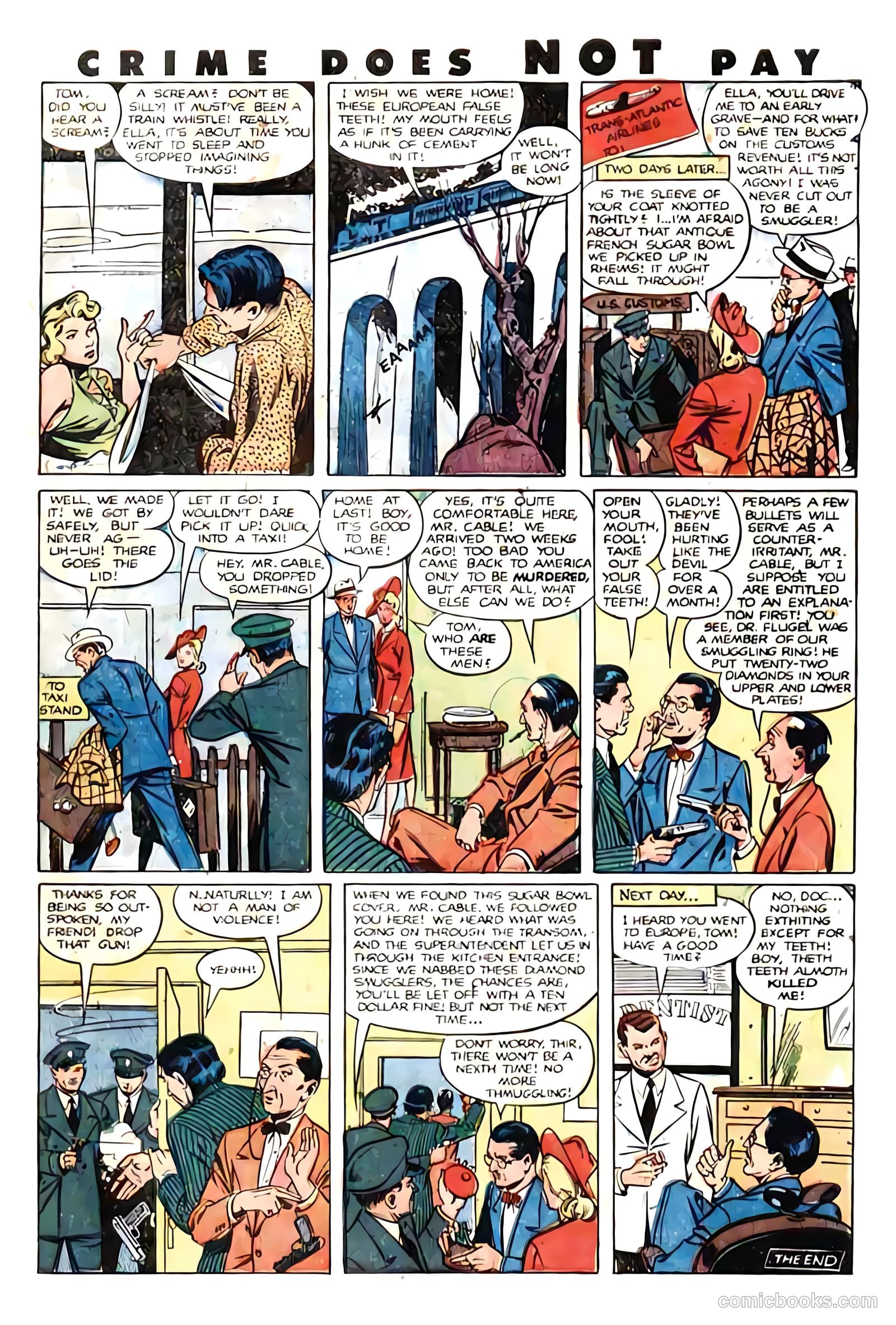 Crime Does Not Pay #95 (1951) — page 40 of 53