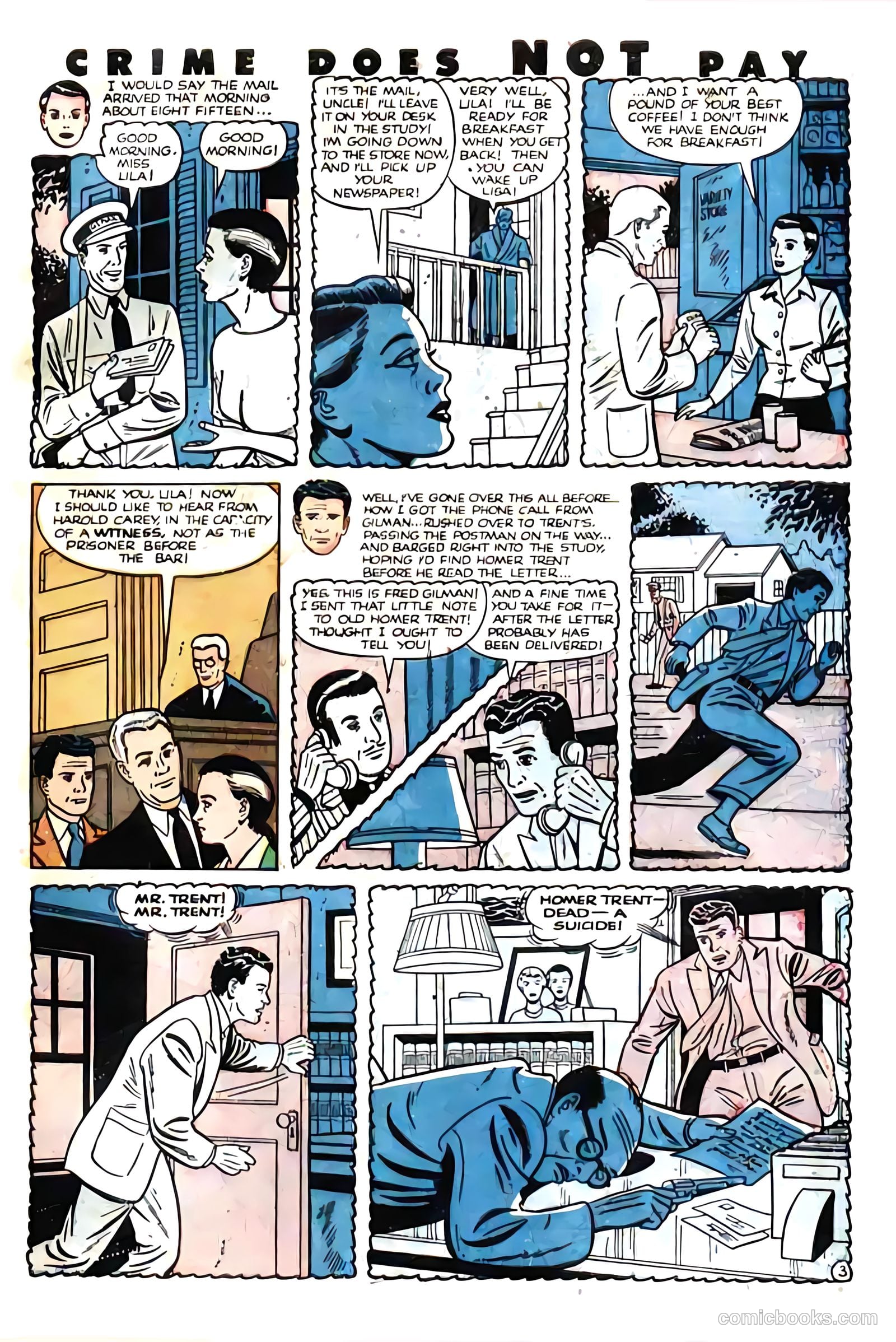 Crime Does Not Pay #95 (1951) — page 46 of 53