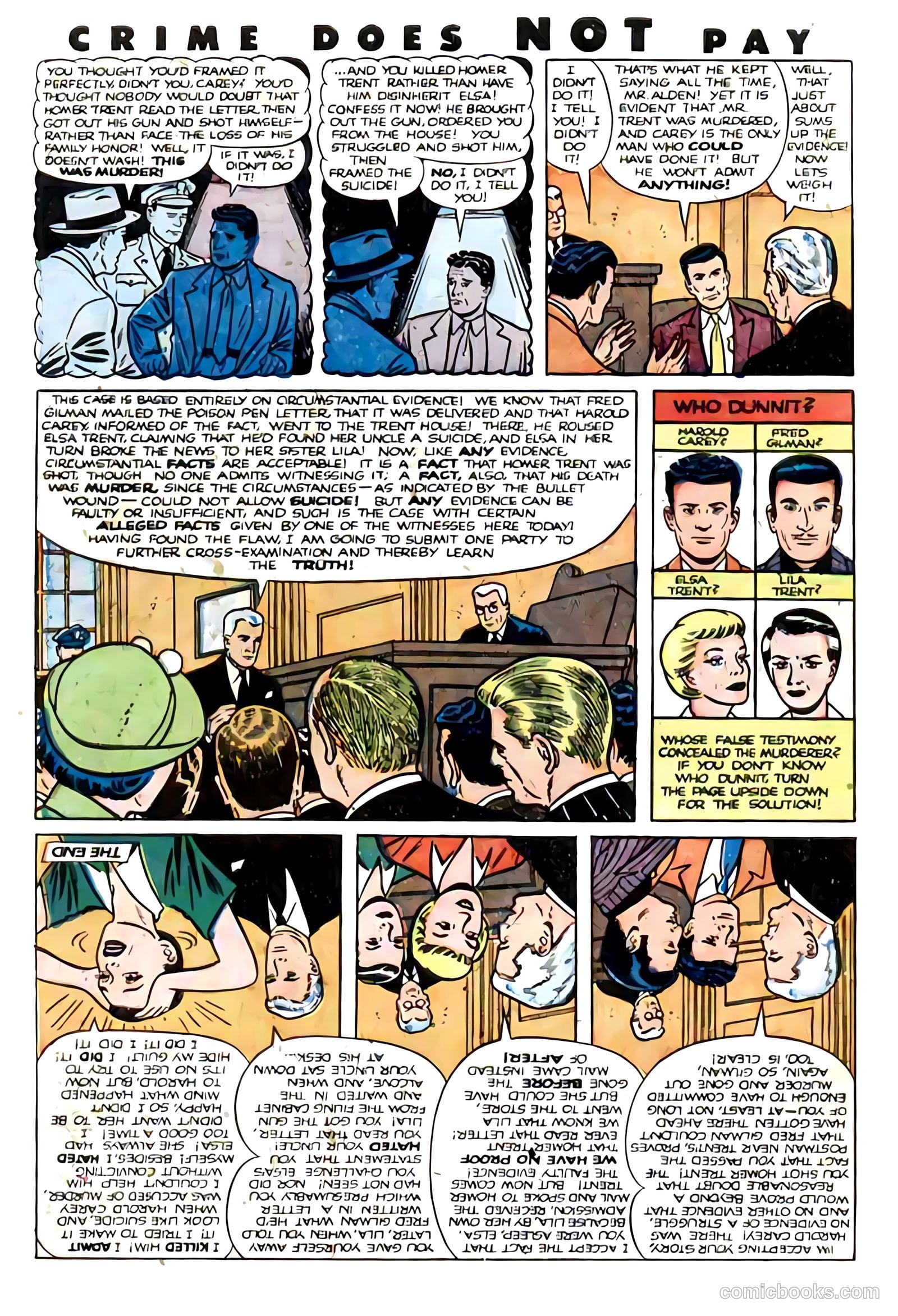 Crime Does Not Pay #95 (1951) — page 49 of 53