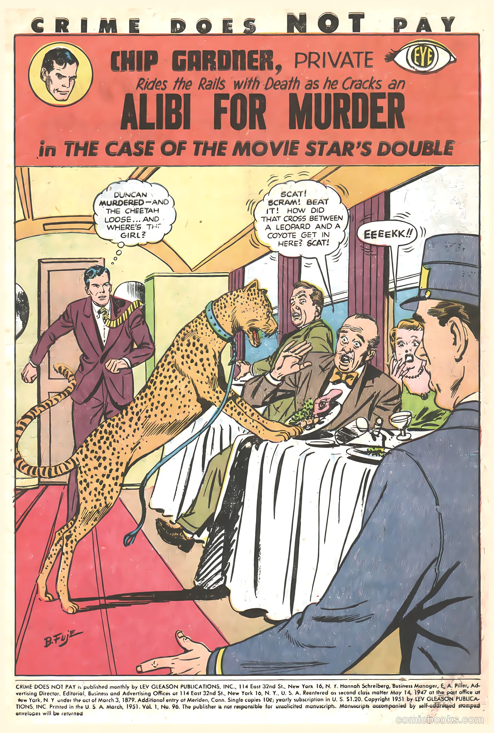 Crime Does Not Pay #96 (1951) — page 3 of 52