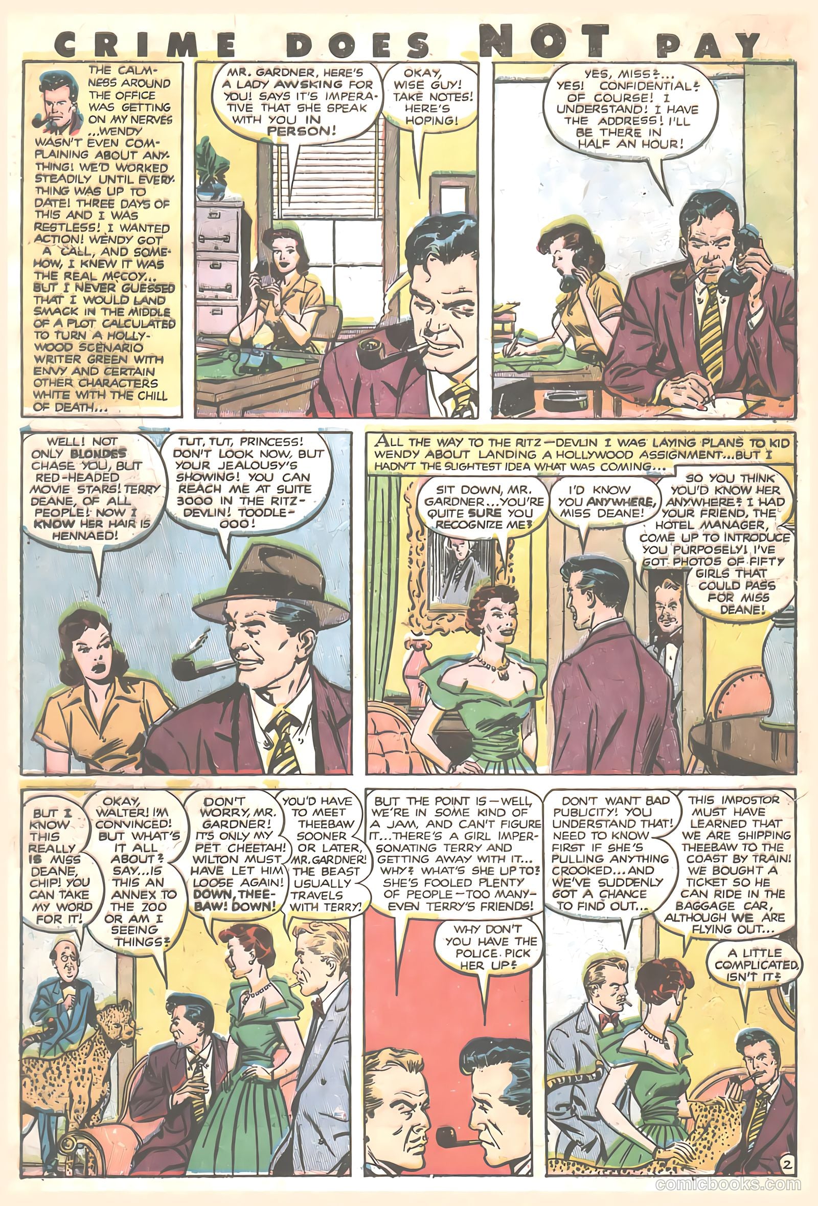 Crime Does Not Pay #96 (1951) — page 4 of 52