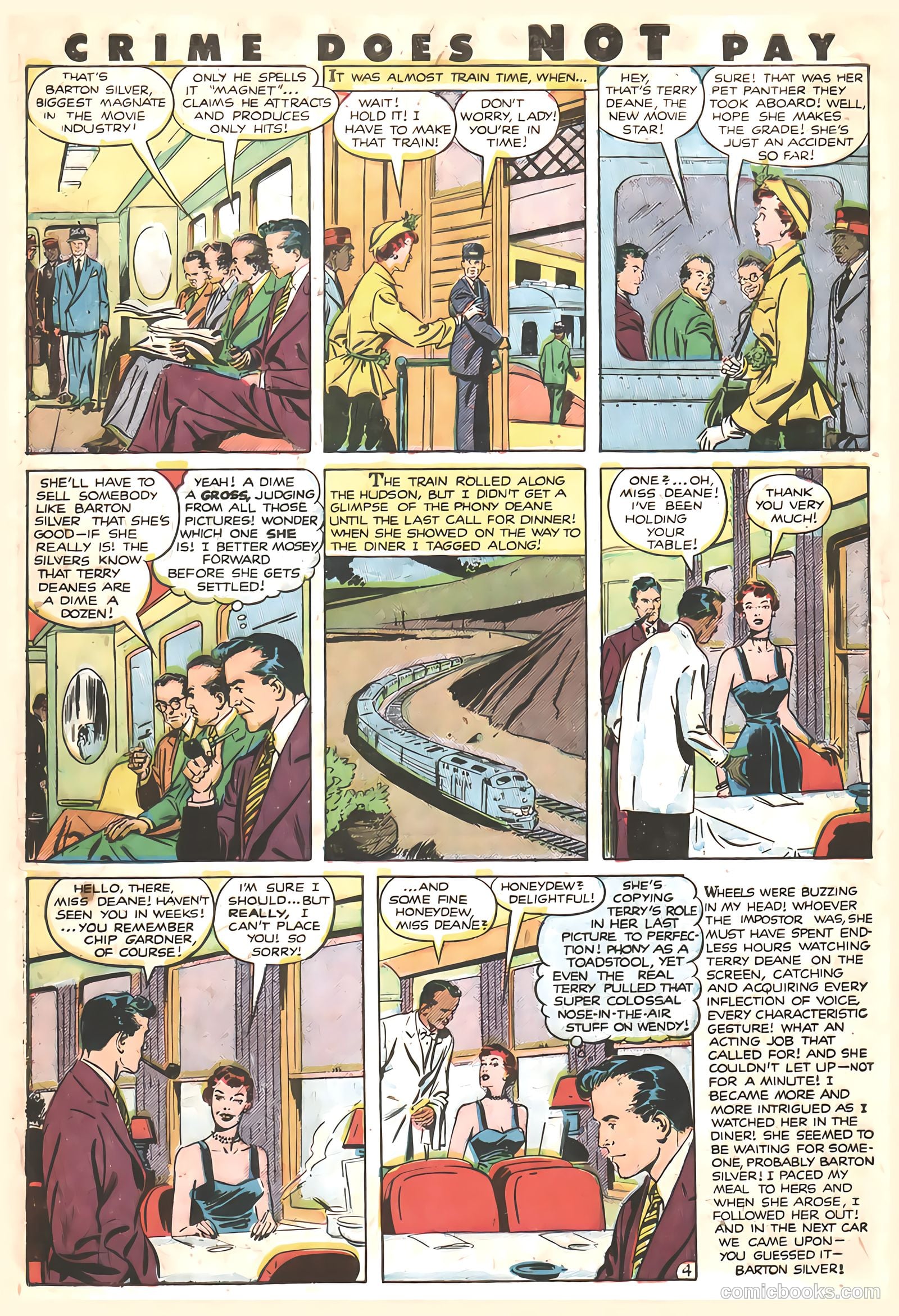 Crime Does Not Pay #96 (1951) — page 6 of 52