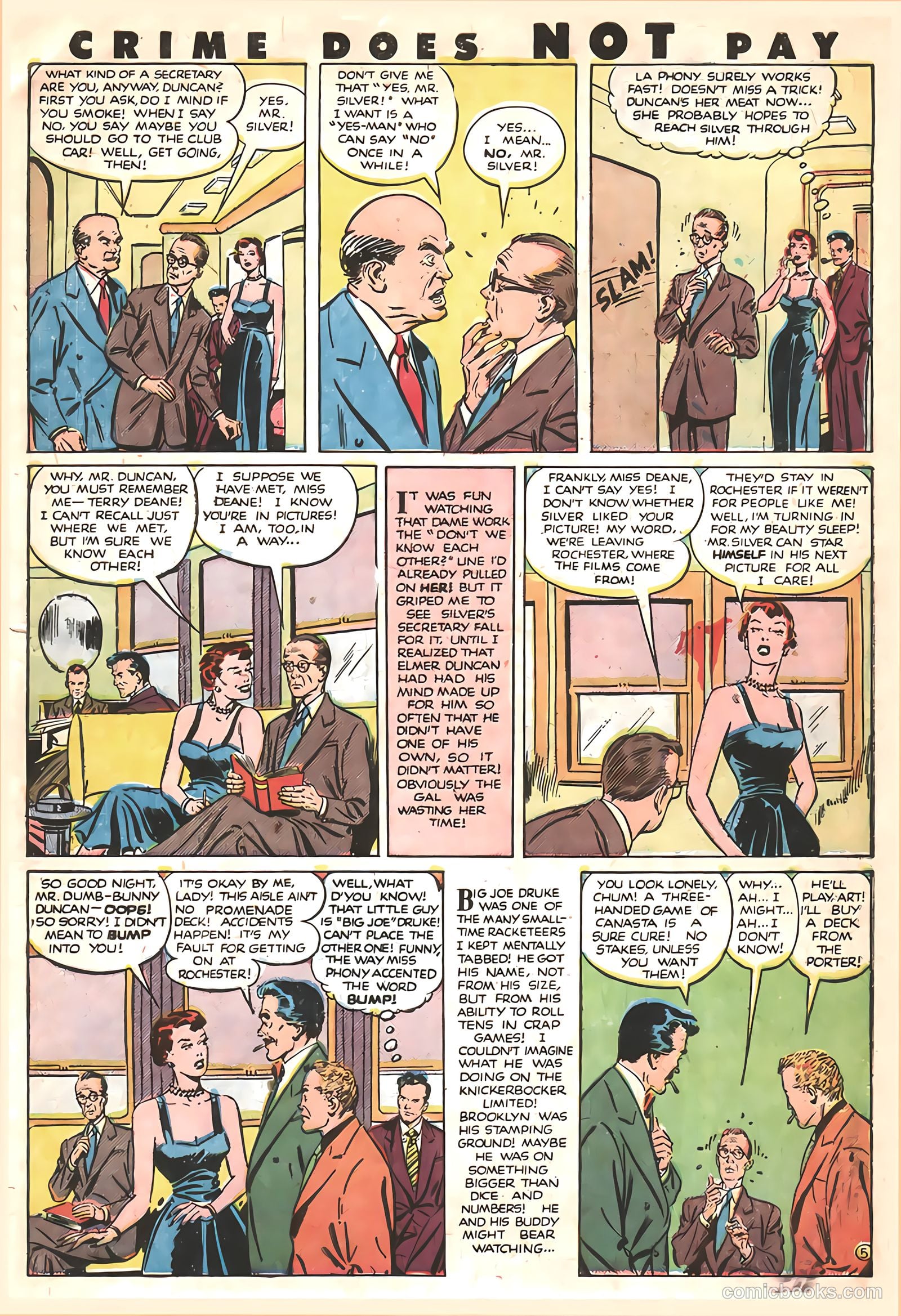 Crime Does Not Pay #96 (1951) — page 7 of 52