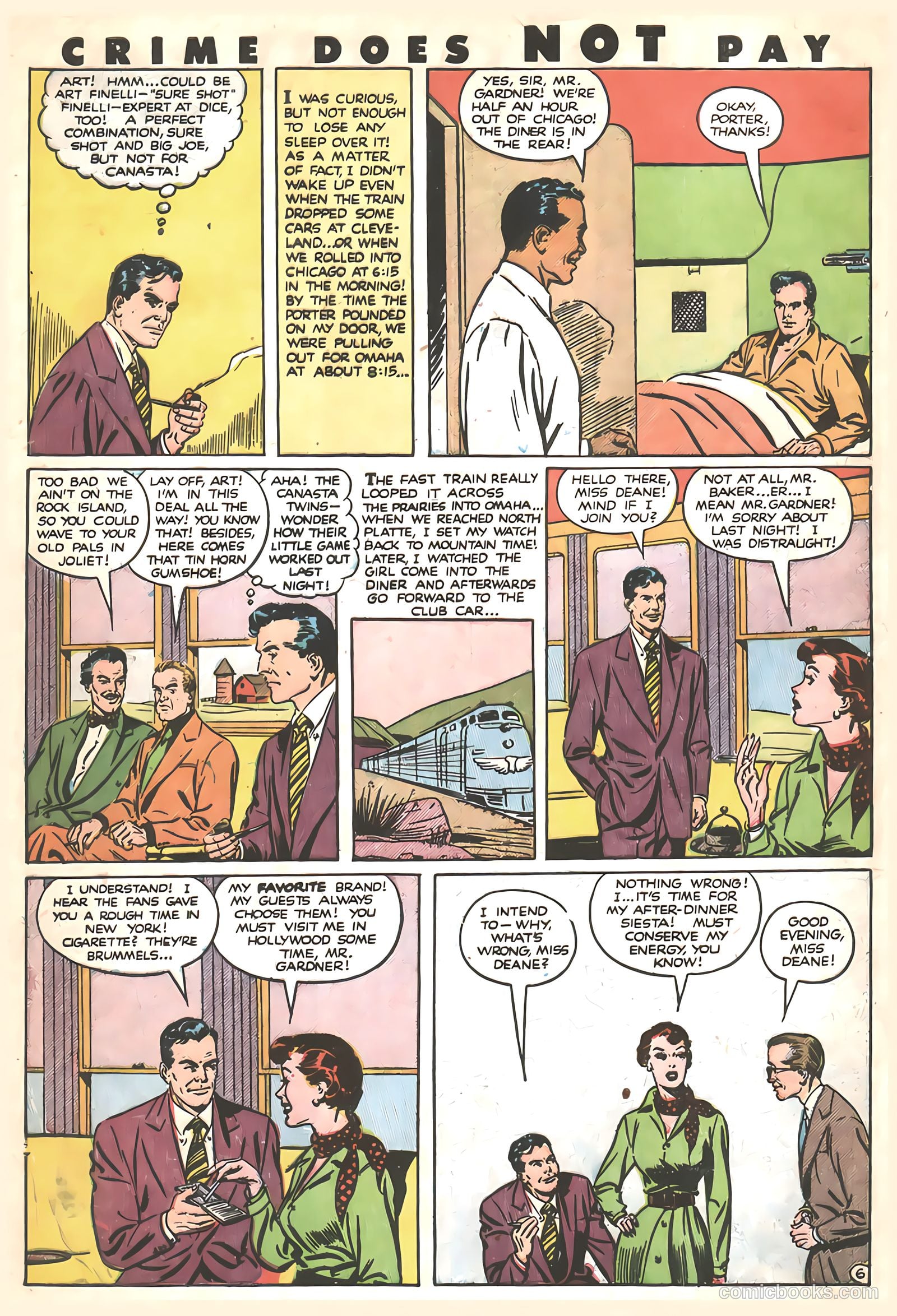 Crime Does Not Pay #96 (1951) — page 8 of 52