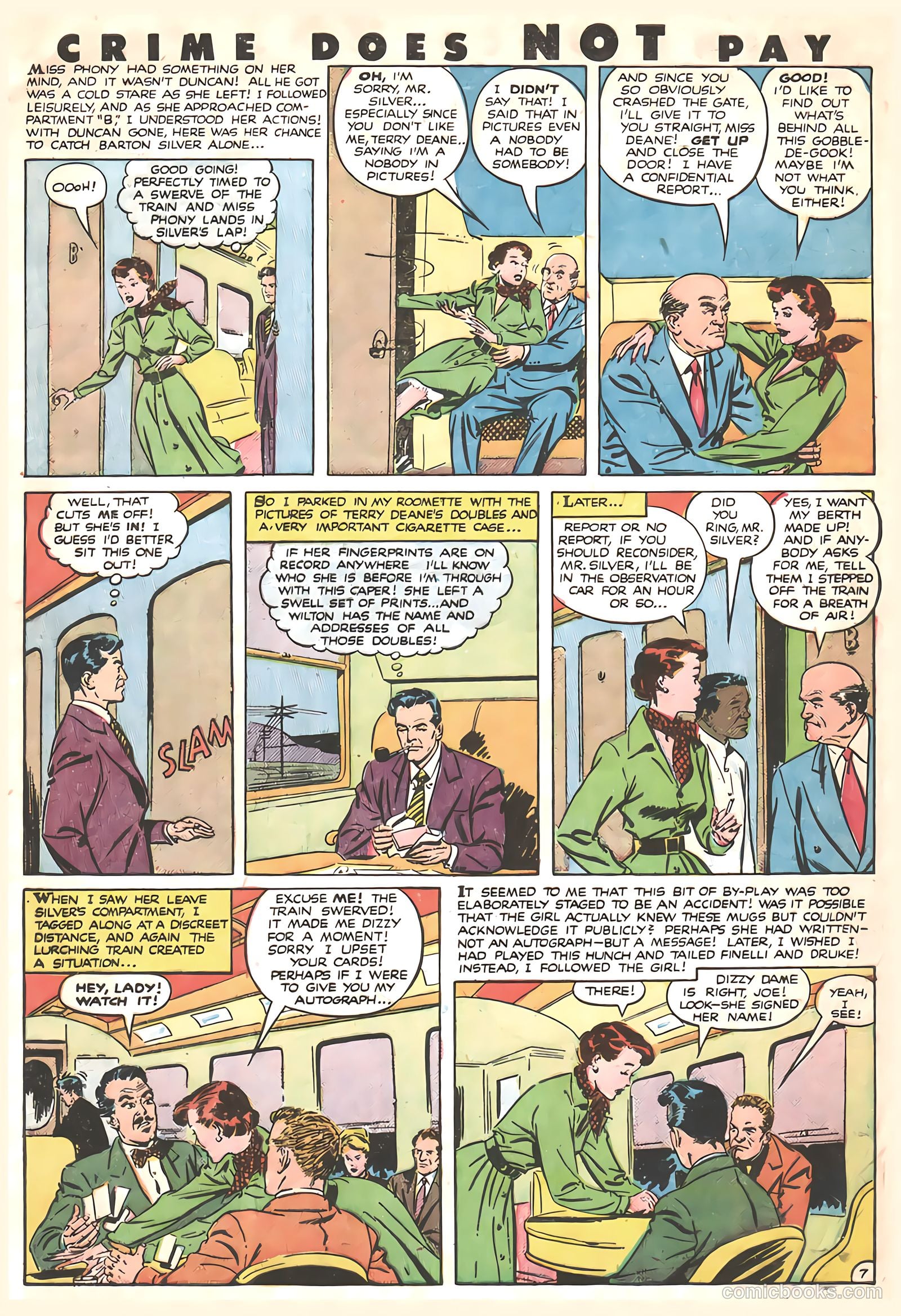 Crime Does Not Pay #96 (1951) — page 9 of 52