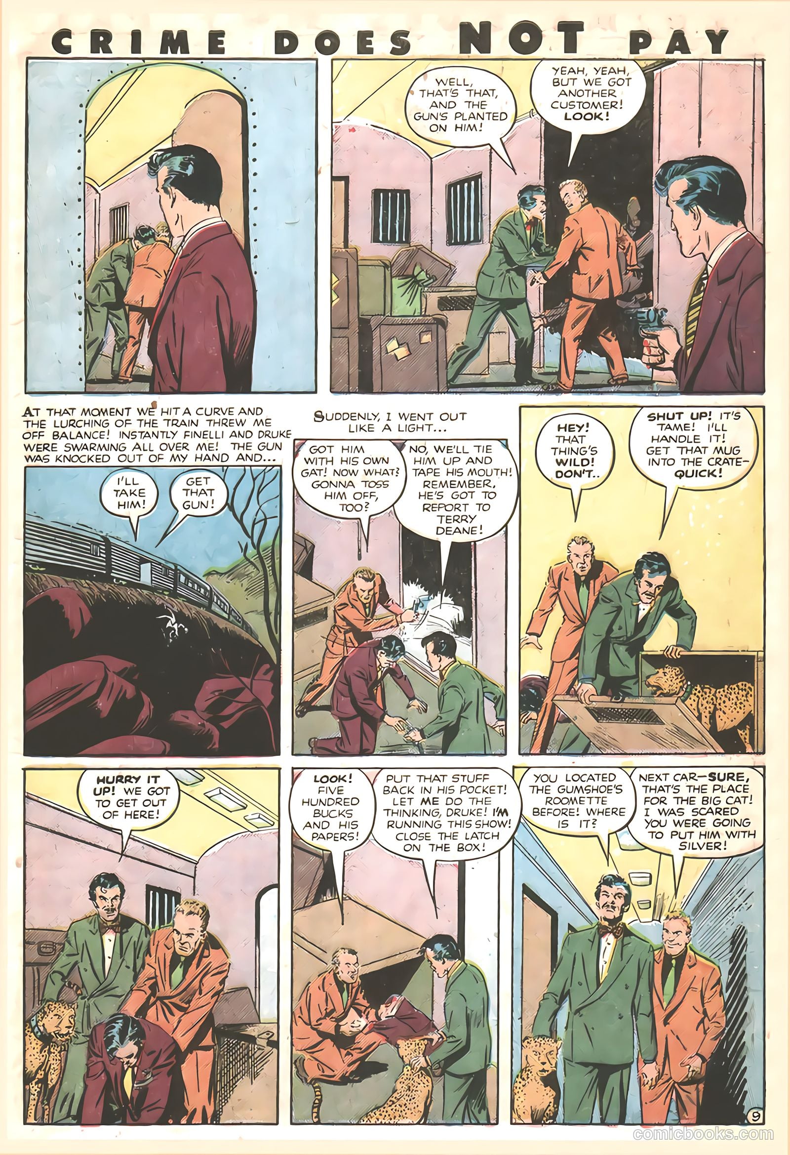Crime Does Not Pay #96 (1951) — page 11 of 52