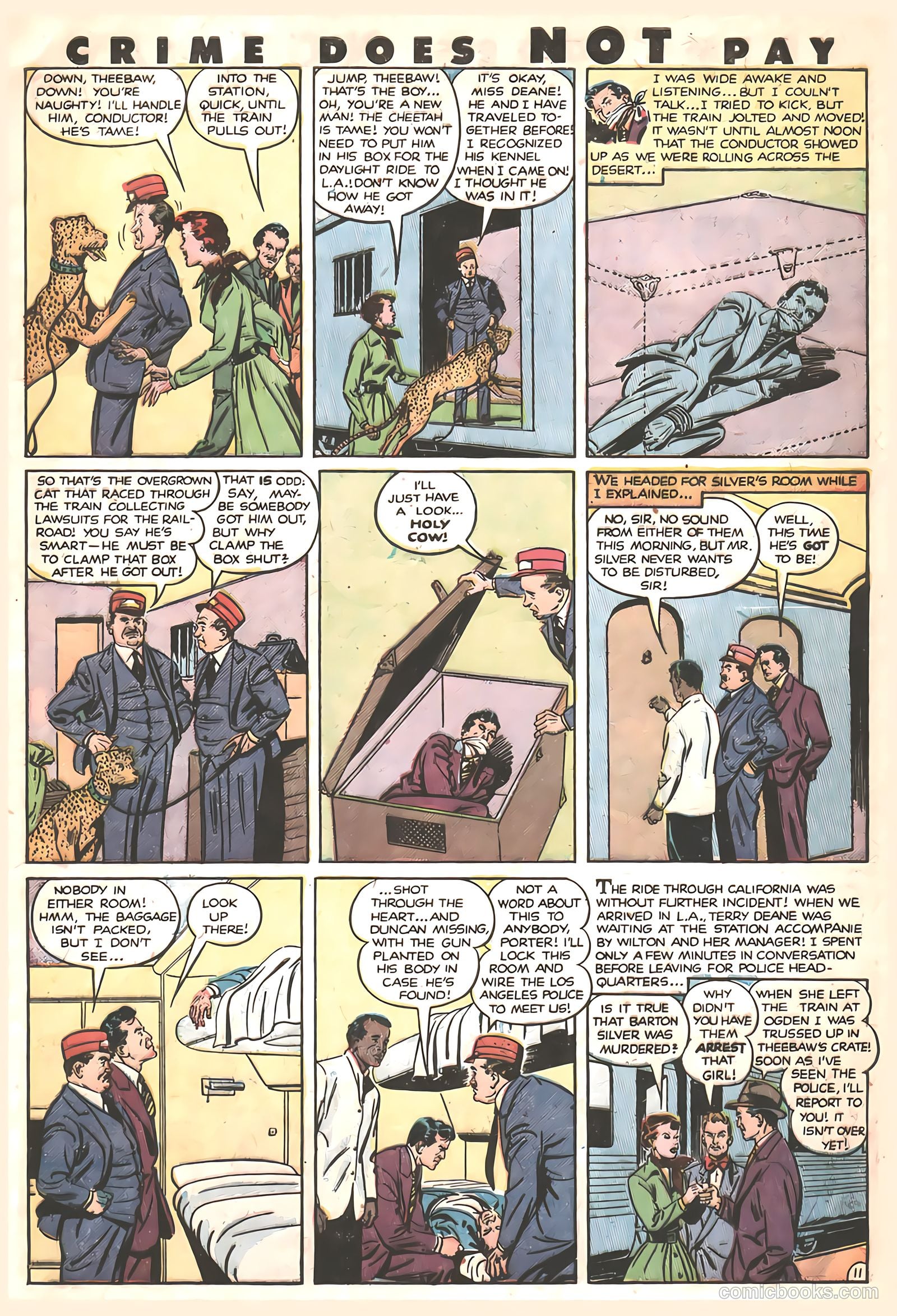 Crime Does Not Pay #96 (1951) — page 13 of 52