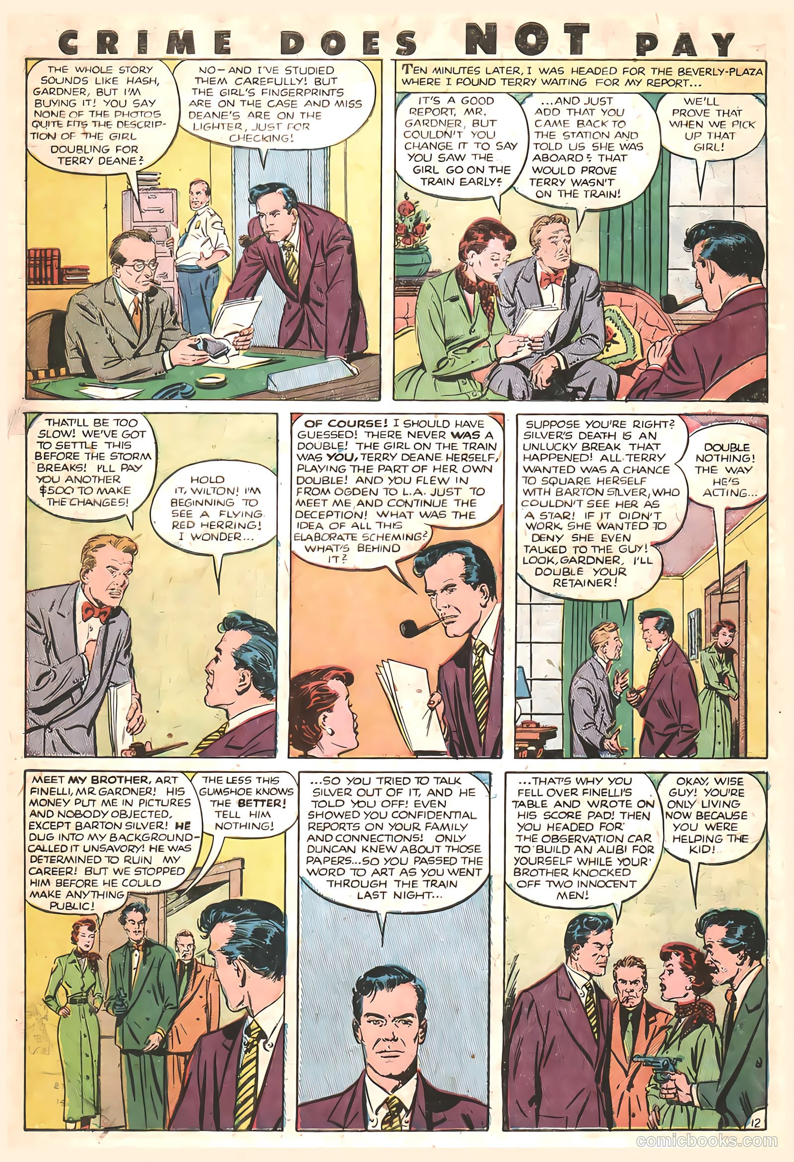 Crime Does Not Pay #96 (1951) — page 14 of 52