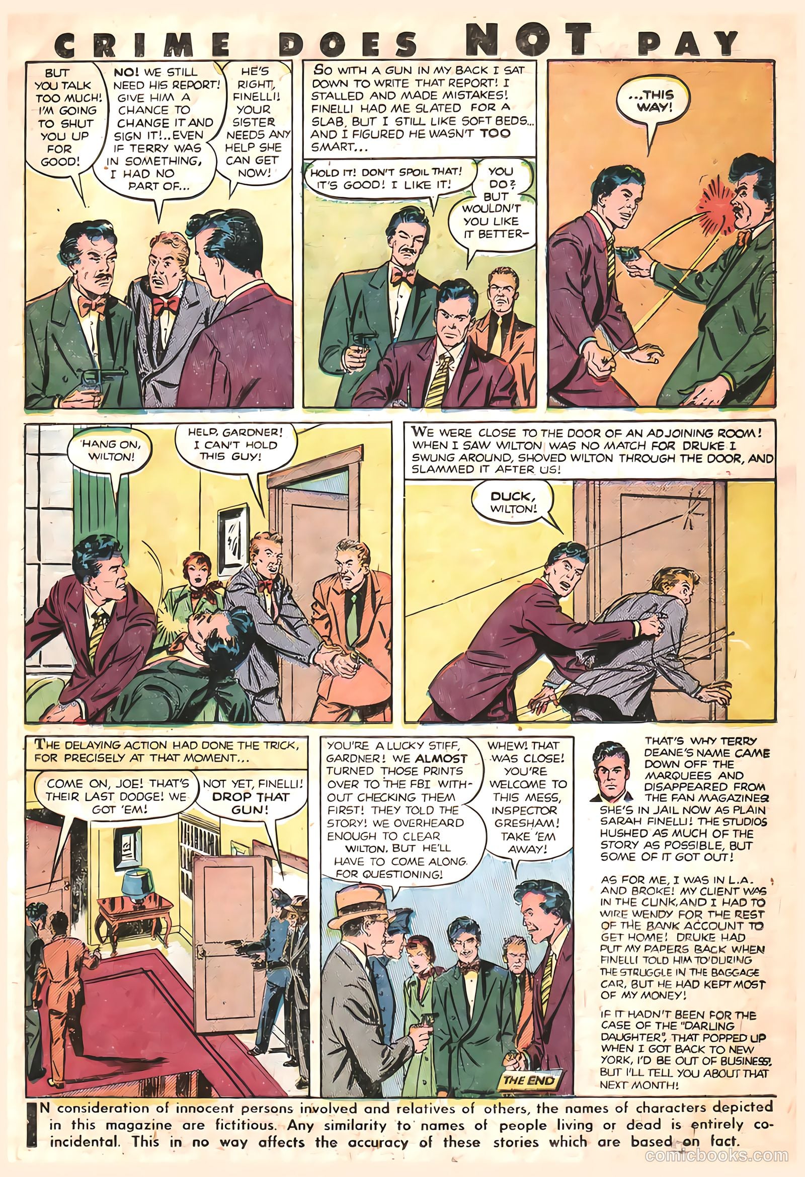 Crime Does Not Pay #96 (1951) — page 15 of 52