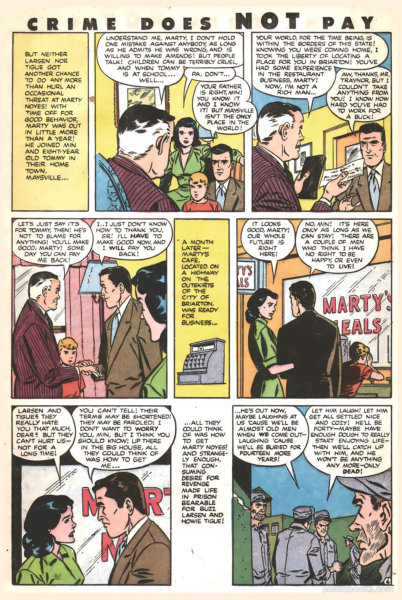 Crime Does Not Pay #96 (1951) — page 20 of 52