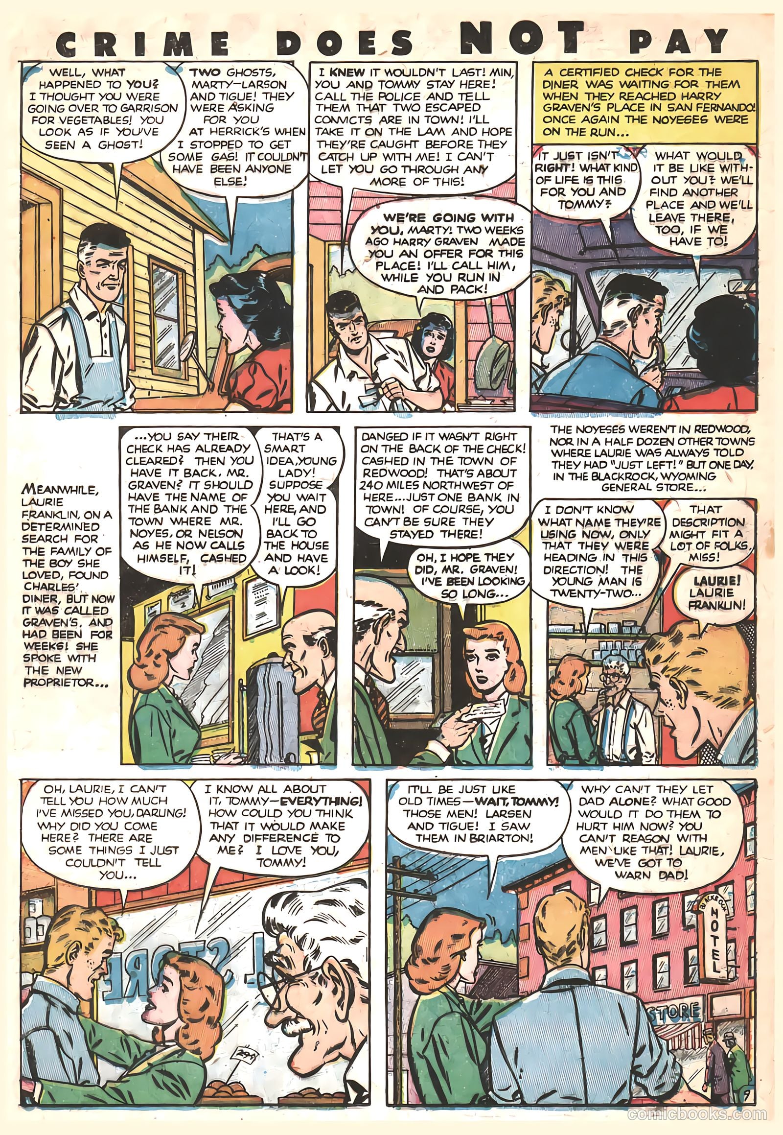 Crime Does Not Pay #96 (1951) — page 25 of 52