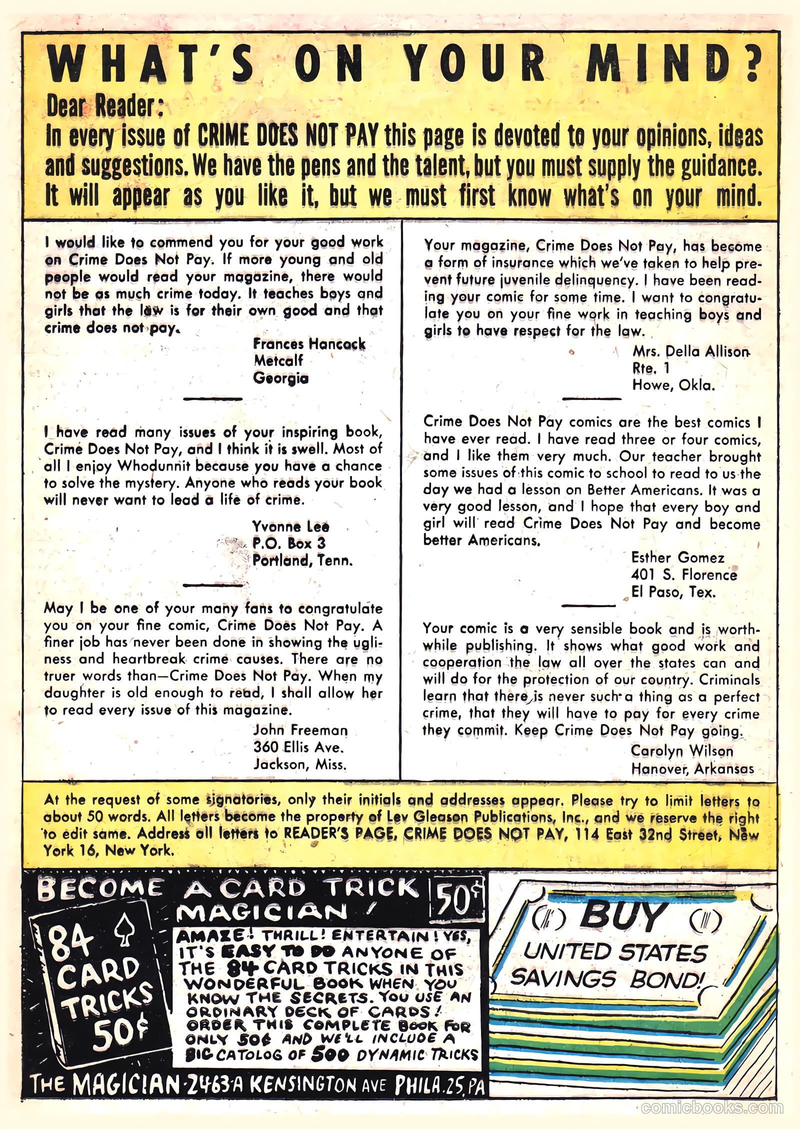 Crime Does Not Pay #96 (1951) — page 28 of 52