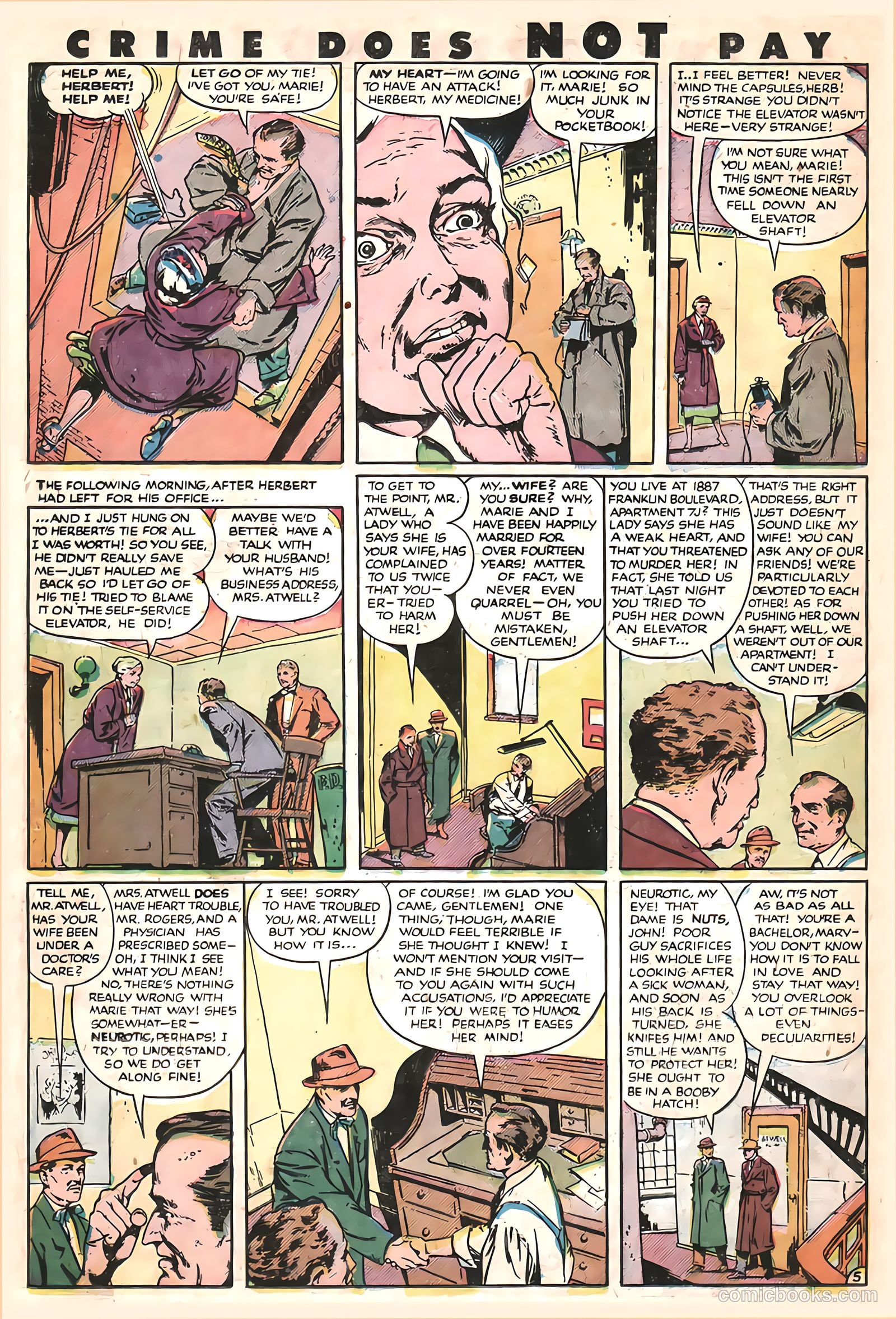 Crime Does Not Pay #96 (1951) — page 38 of 52