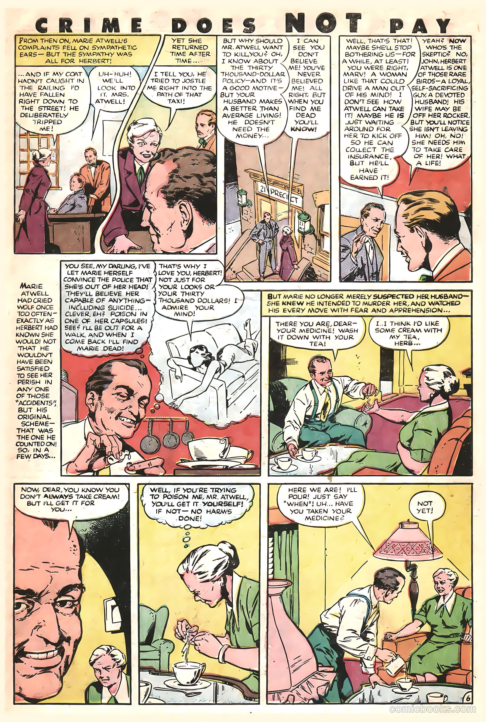 Crime Does Not Pay #96 (1951) — page 39 of 52