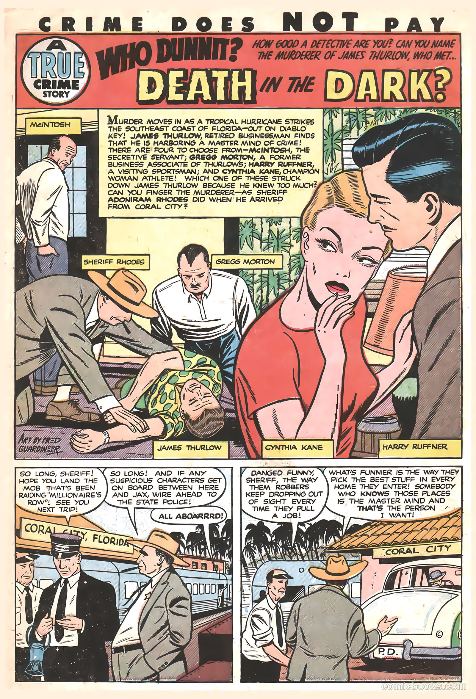 Crime Does Not Pay #96 (1951) — page 43 of 52