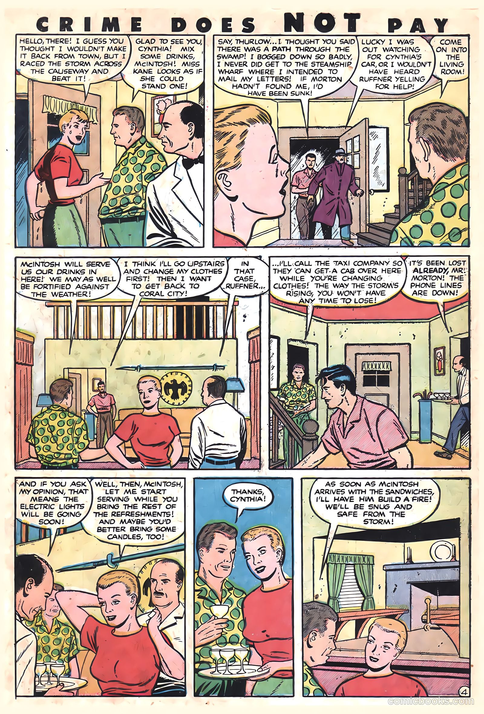 Crime Does Not Pay #96 (1951) — page 46 of 52