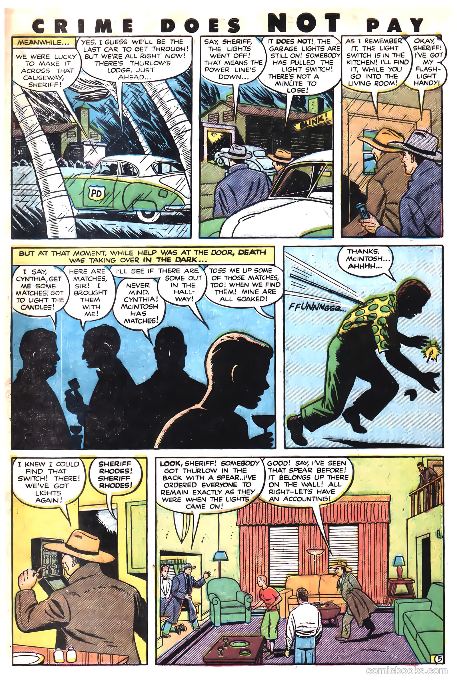 Crime Does Not Pay #96 (1951) — page 47 of 52