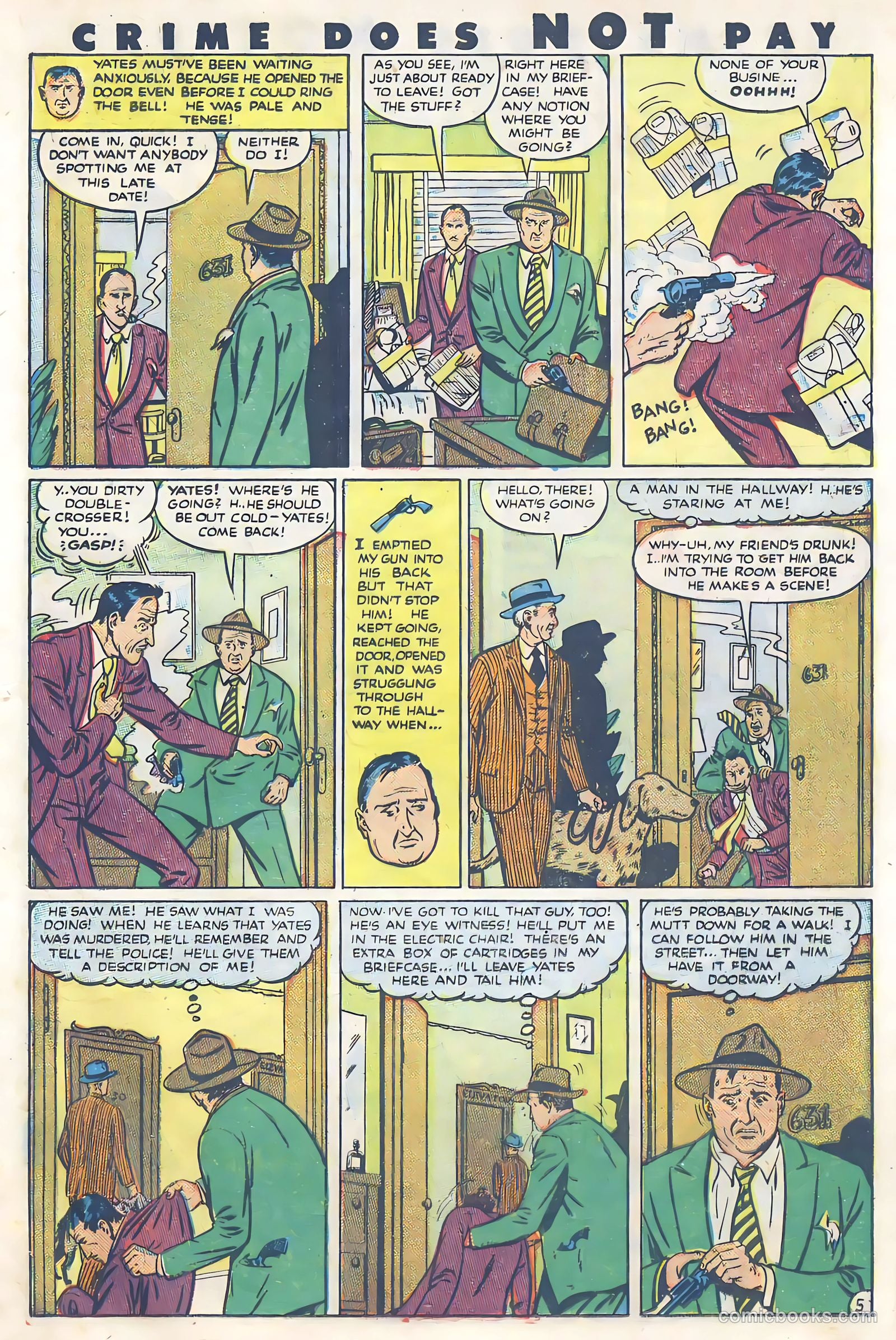 Crime Does Not Pay #97 (1951) — page 23 of 52