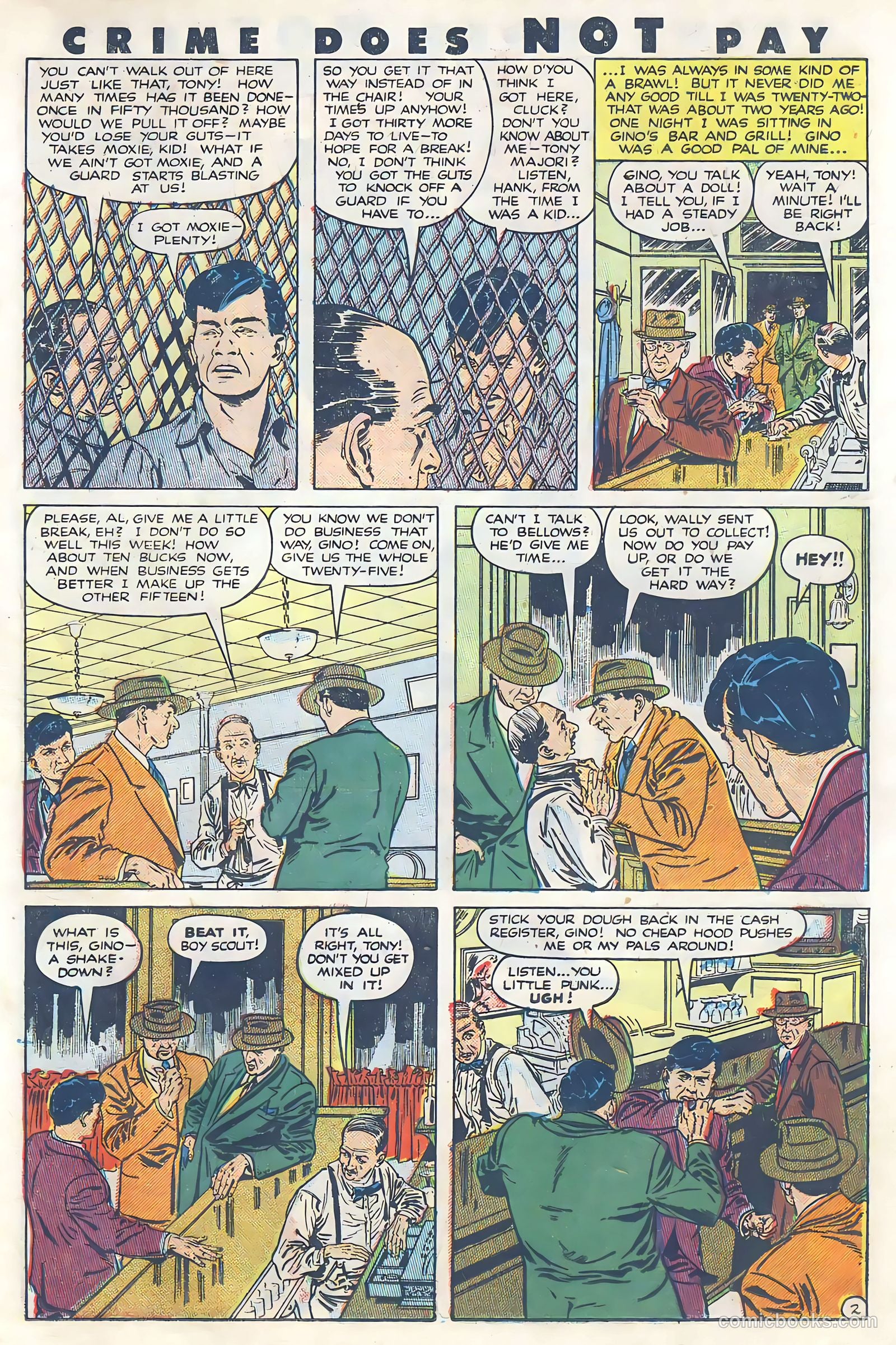 Crime Does Not Pay #97 (1951) — page 31 of 52