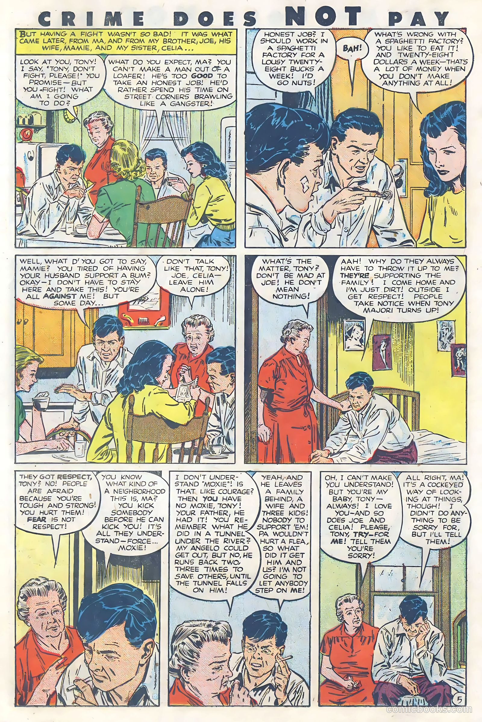 Crime Does Not Pay #97 (1951) — page 34 of 52