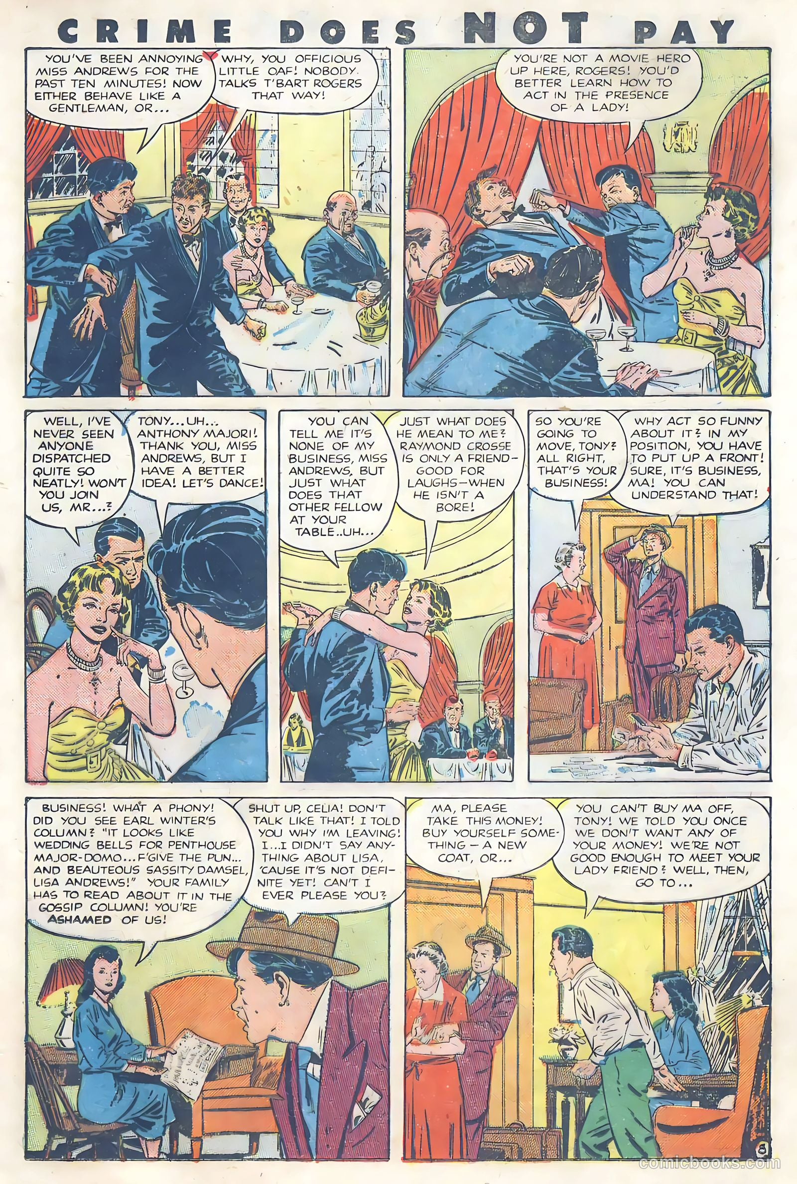 Crime Does Not Pay #97 (1951) — page 37 of 52