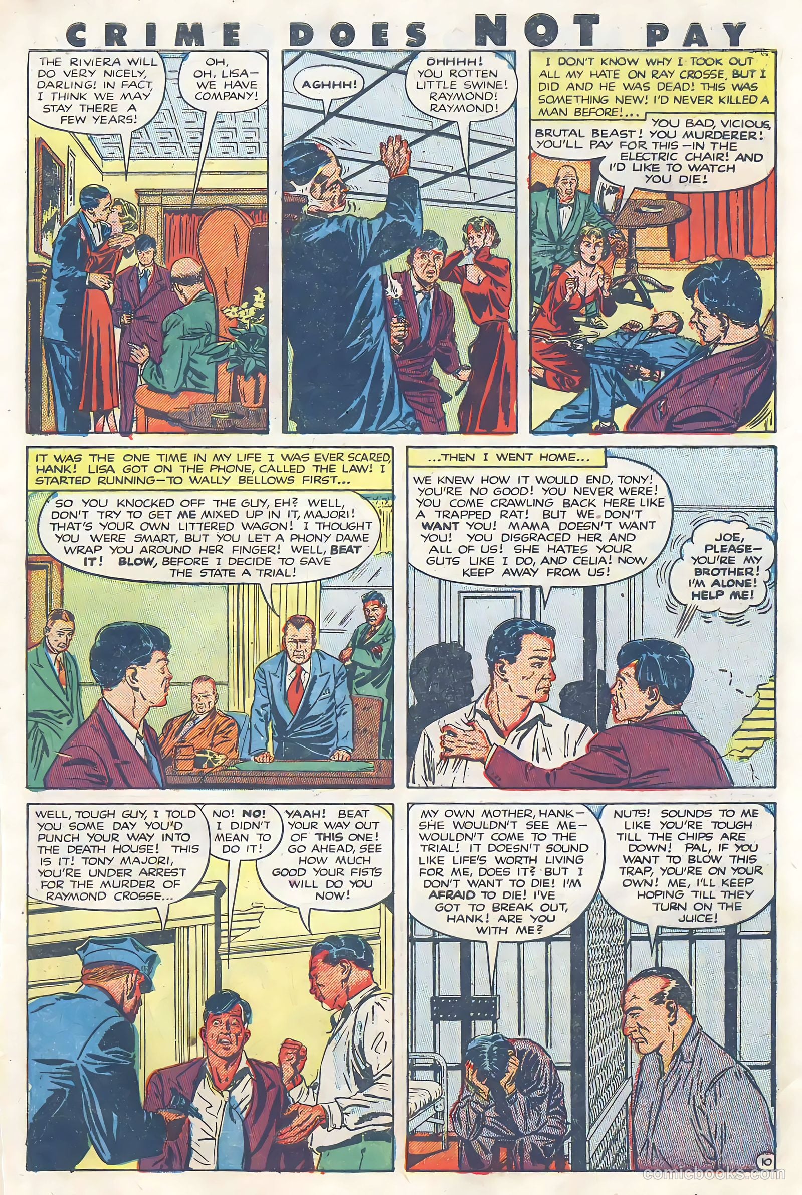 Crime Does Not Pay #97 (1951) — page 39 of 52