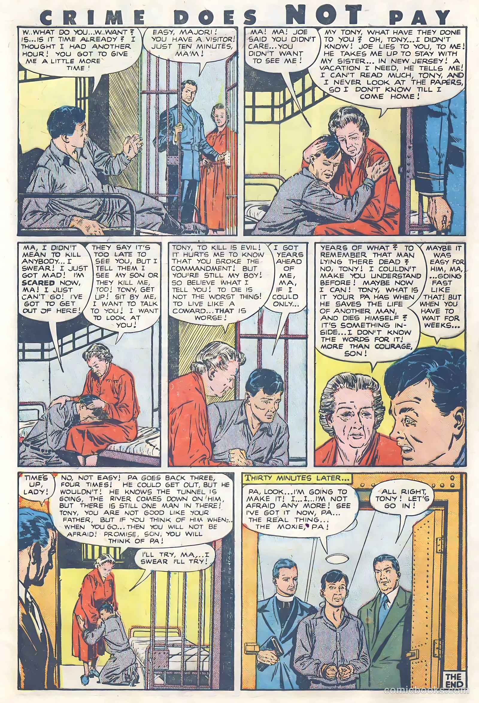 Crime Does Not Pay #97 (1951) — page 40 of 52