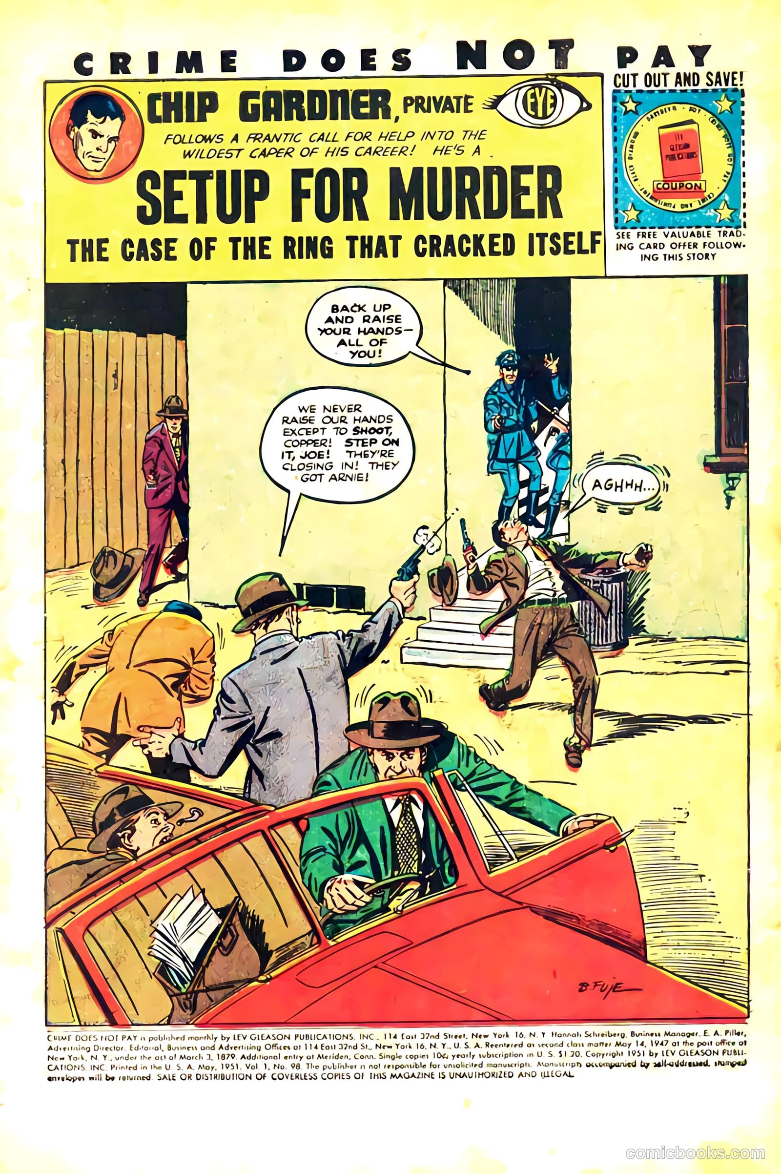 Crime Does Not Pay #98 (1951) — page 3 of 52