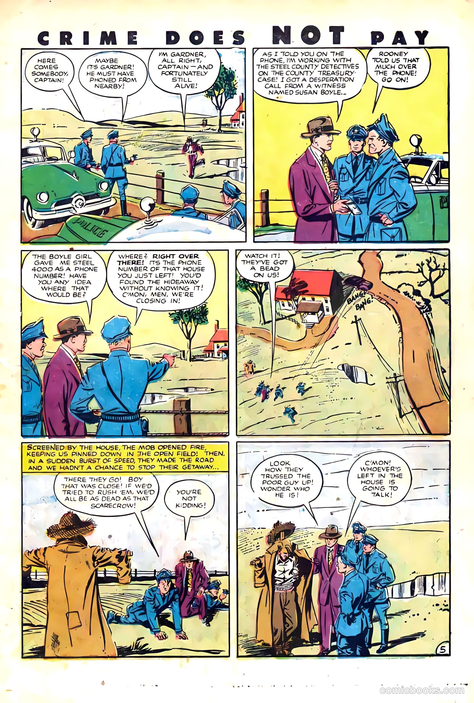 Crime Does Not Pay #98 (1951) — page 7 of 52