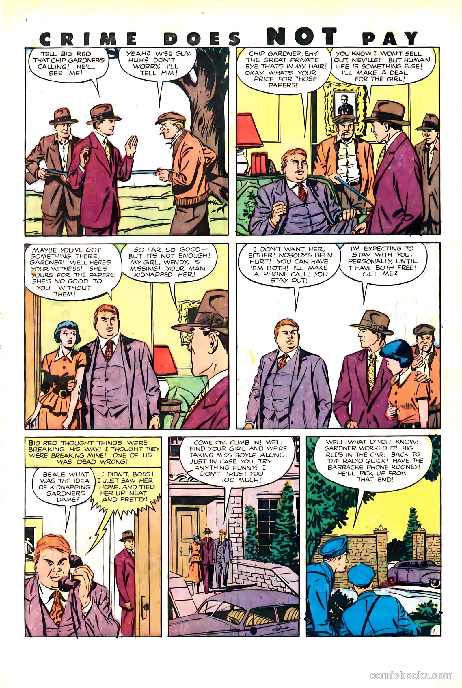 Crime Does Not Pay #98 (1951) — page 13 of 52