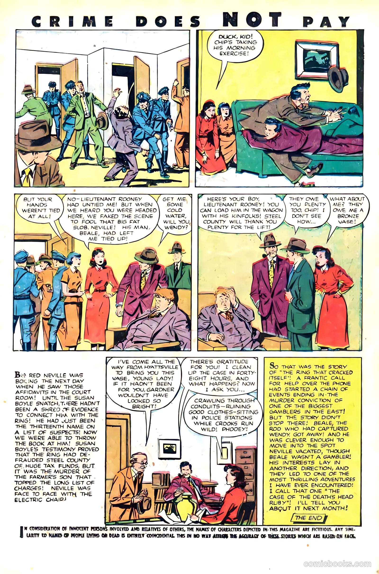 Crime Does Not Pay #98 (1951) — page 15 of 52