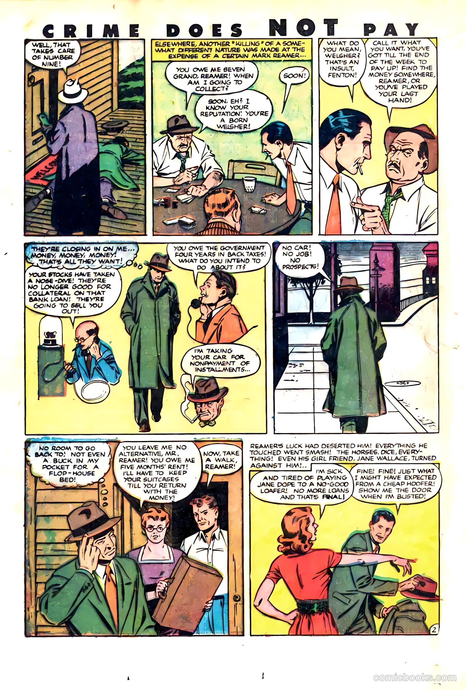 Crime Does Not Pay #98 (1951) — page 20 of 52
