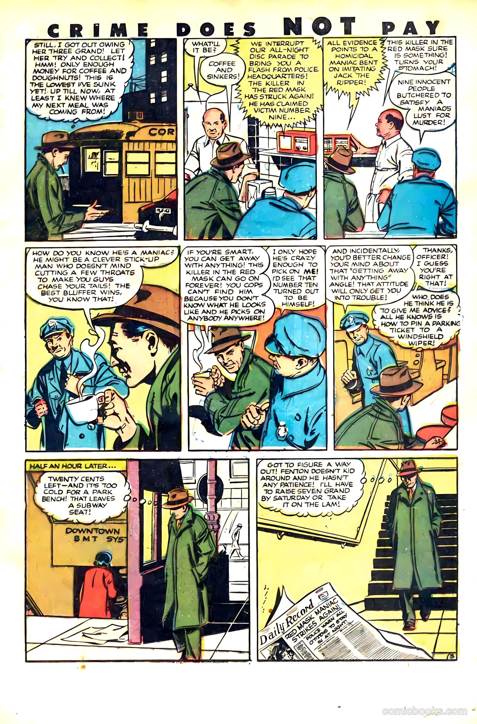 Crime Does Not Pay #98 (1951) — page 21 of 52