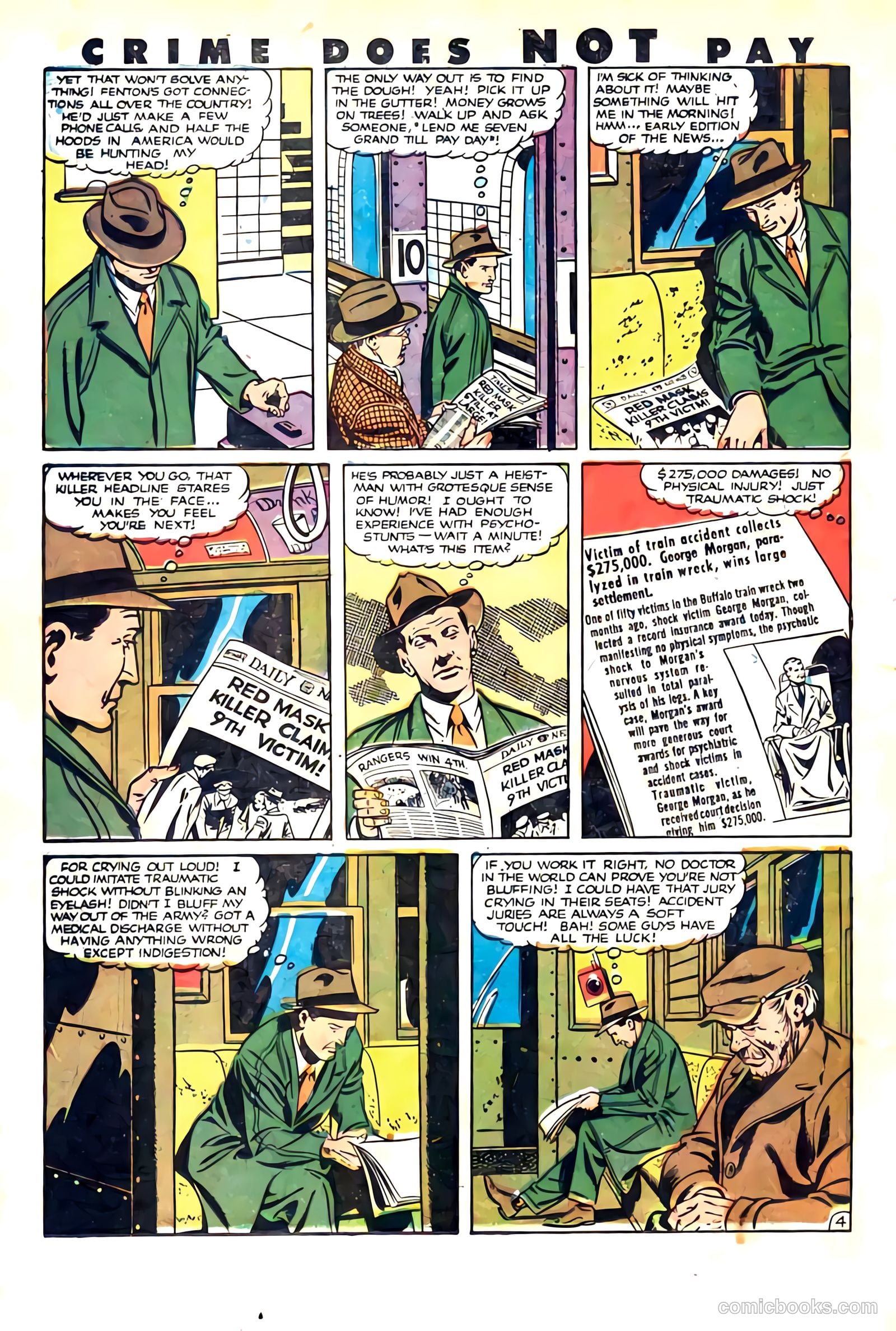 Crime Does Not Pay #98 (1951) — page 22 of 52